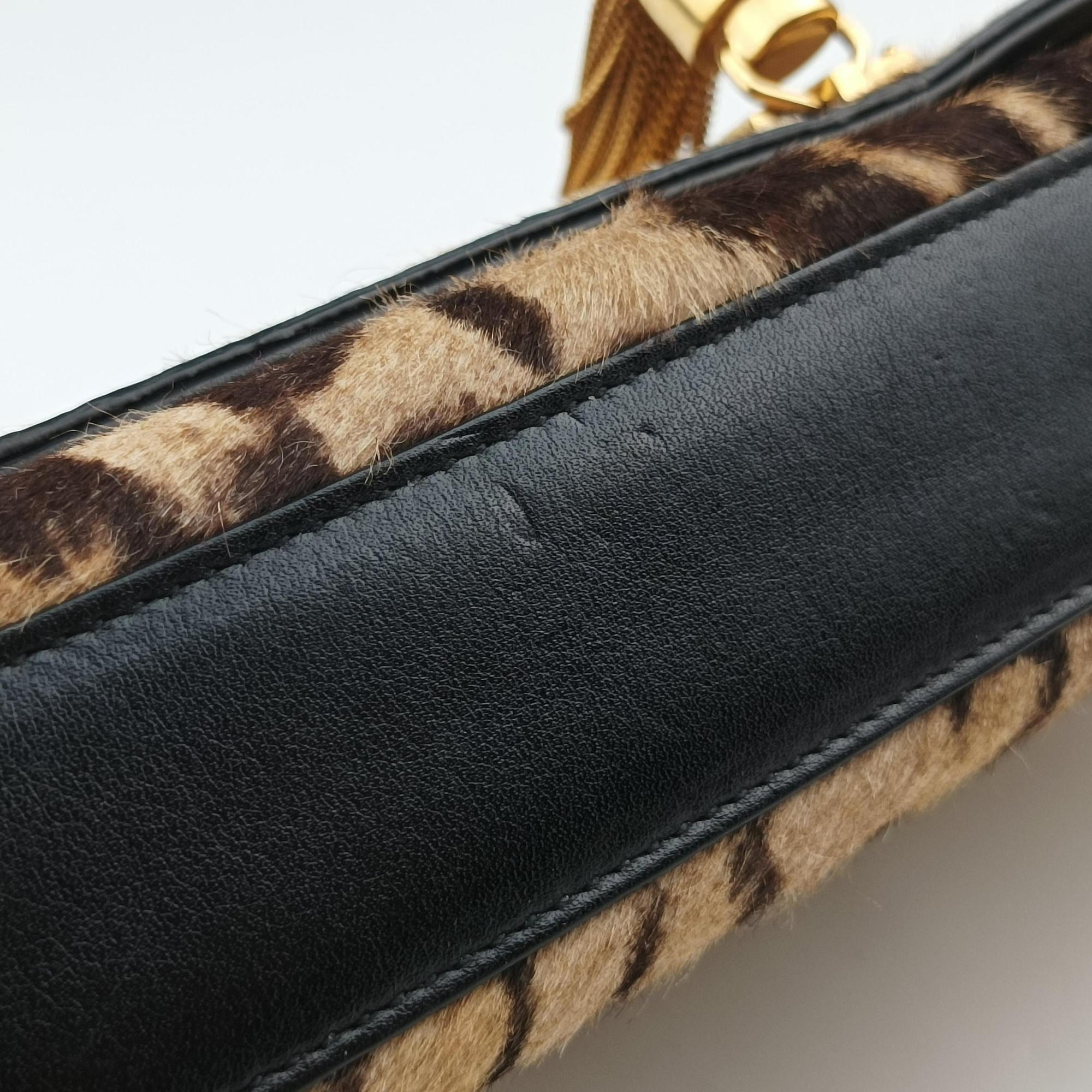 KATE Brown×Multicolour ponyhair 354120 LND354120.1014ケイト ブラウン×マルチカラー ハラコ 354120 LND354120.1014