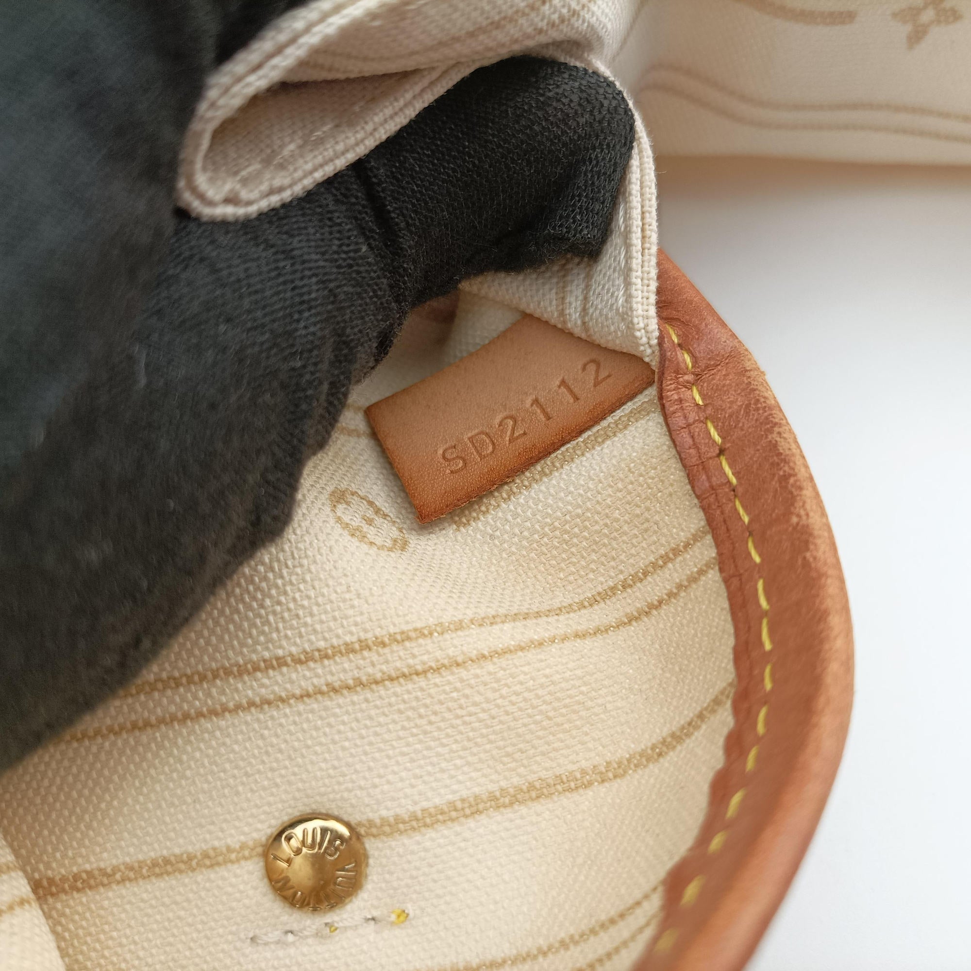 Neverfull MM Azur Damier Canvas N51107 SD2112ネヴァーフルMM アズール ダミエキャンバス N51107 SD2112