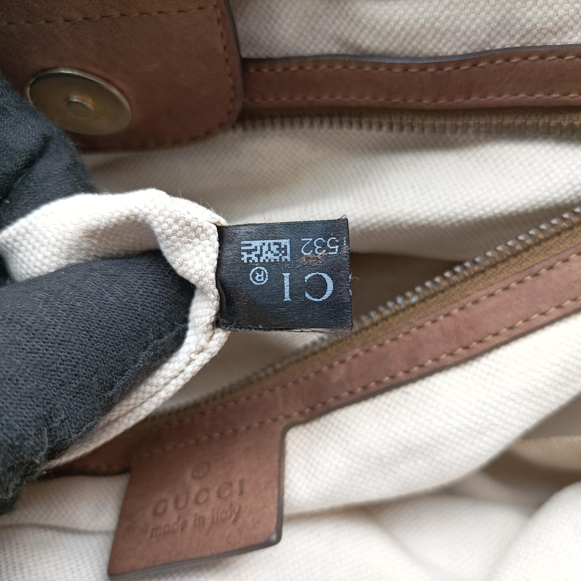 GG Running Brown GGCanvas×Leather 247183 E7281532GGランニング ブラウン GGキャンバス×レザー 247183 E7281532