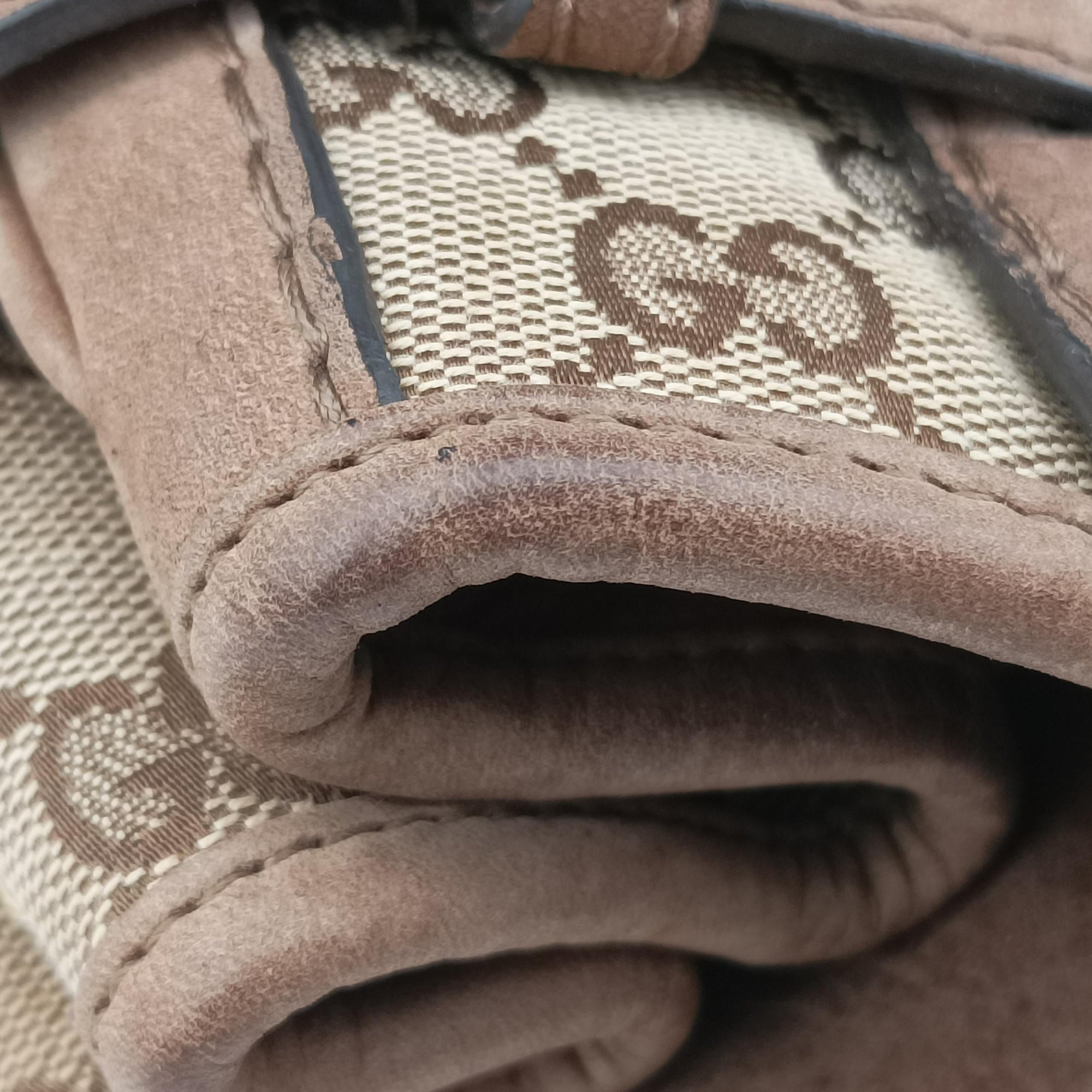 GG Running Brown GGCanvas×Leather 247183 E7281532GGランニング ブラウン GGキャンバス×レザー 247183 E7281532