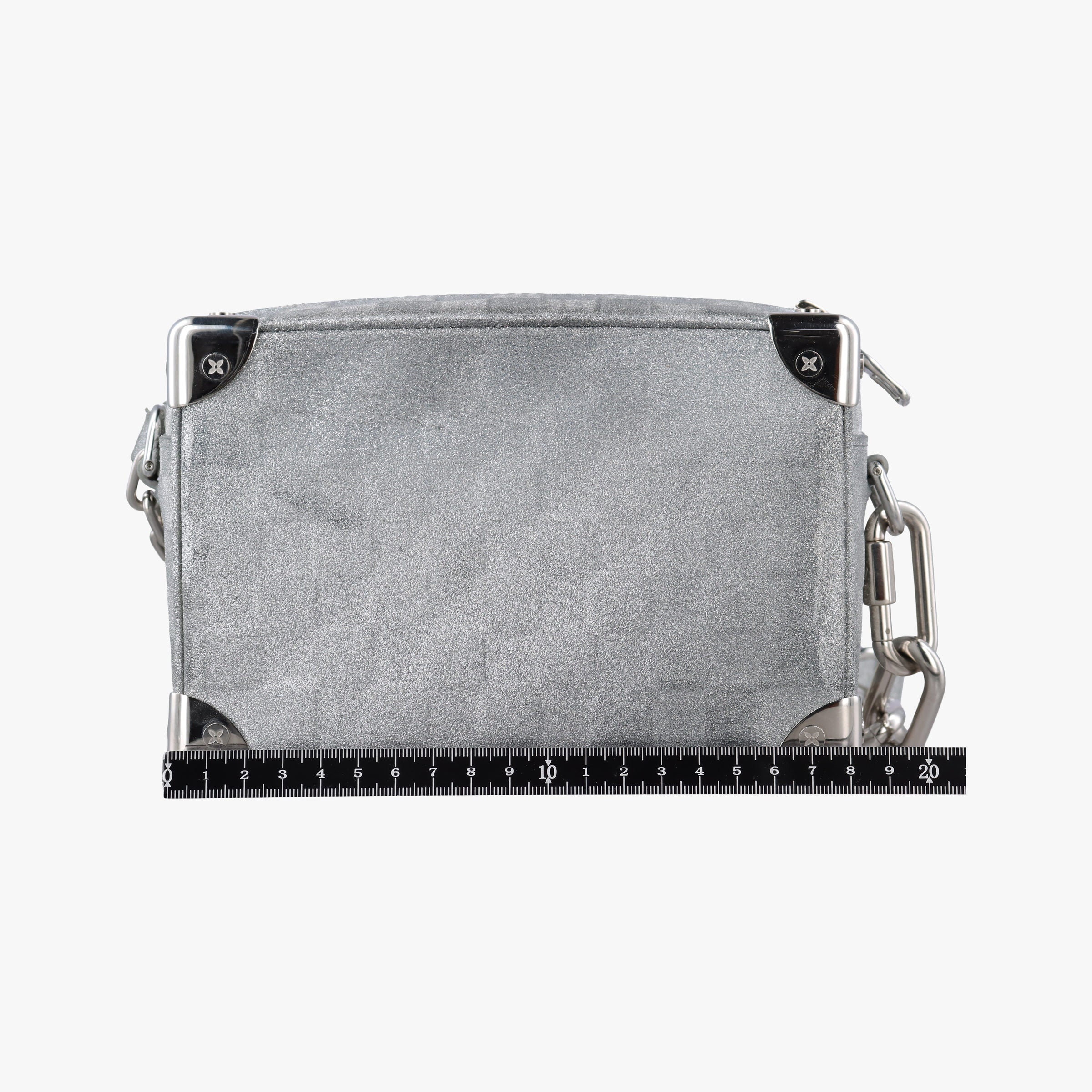 Mini Soft Trunk Silver Leather M59726 IC Chipミニソフトトランク シルバー レザー M59726 ICチップ