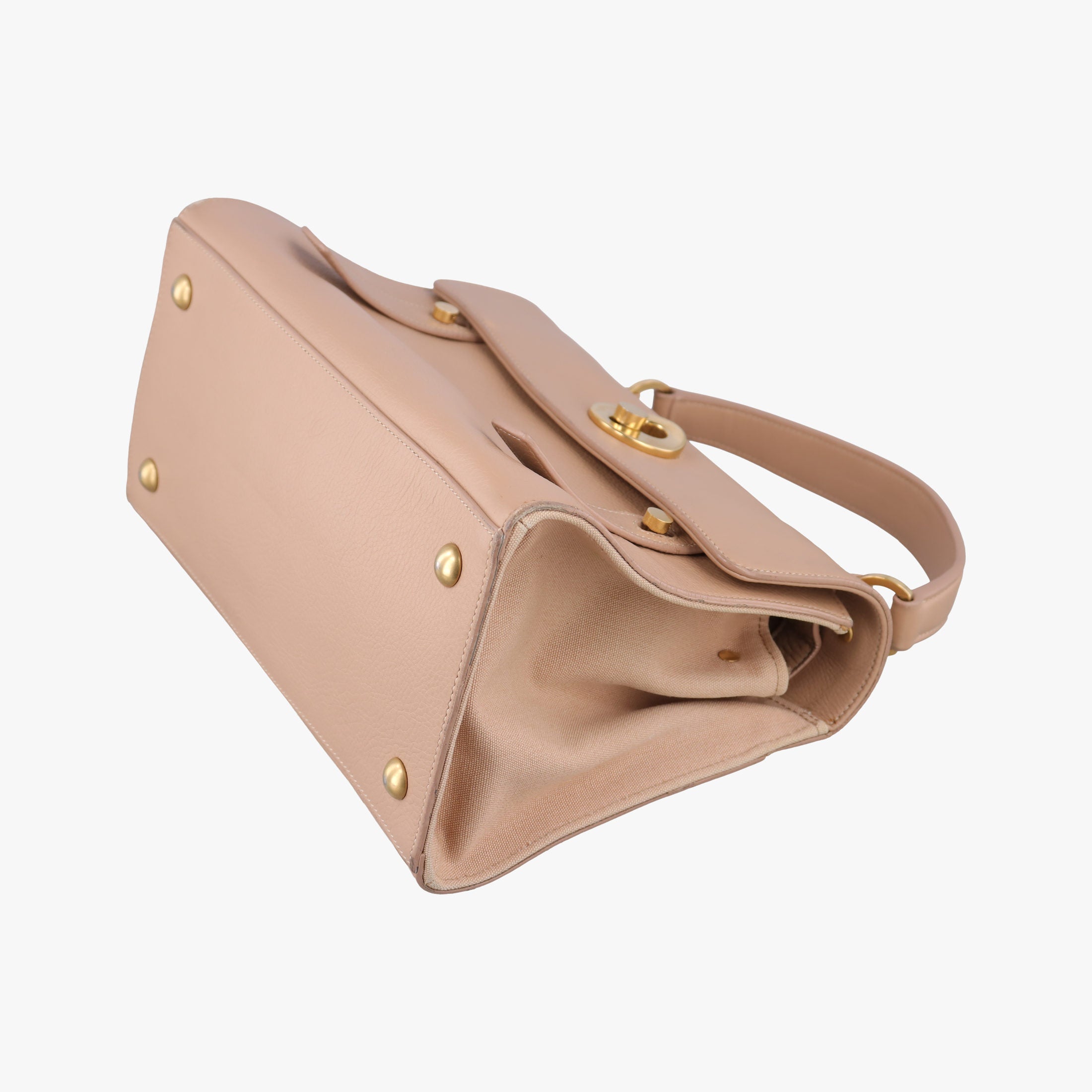 Muse Two Beige Leather 313499 313499.467891ミューズトゥ ベージュ レザー 313499 313499.467891
