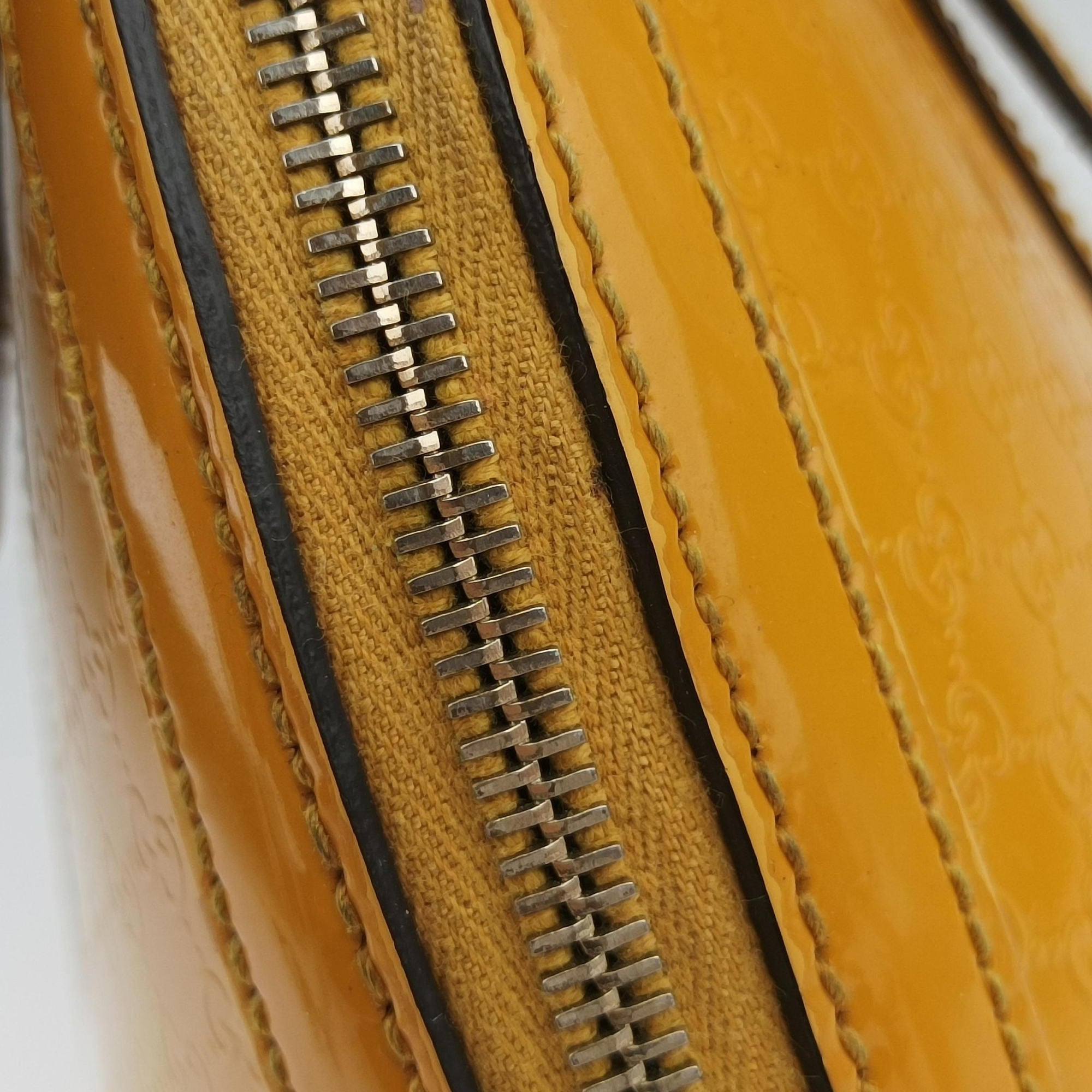 Microguccissima Yellow Patent Leather 309617 D016823963マイクログッチシマ イエロー パテント 309617 D016823963