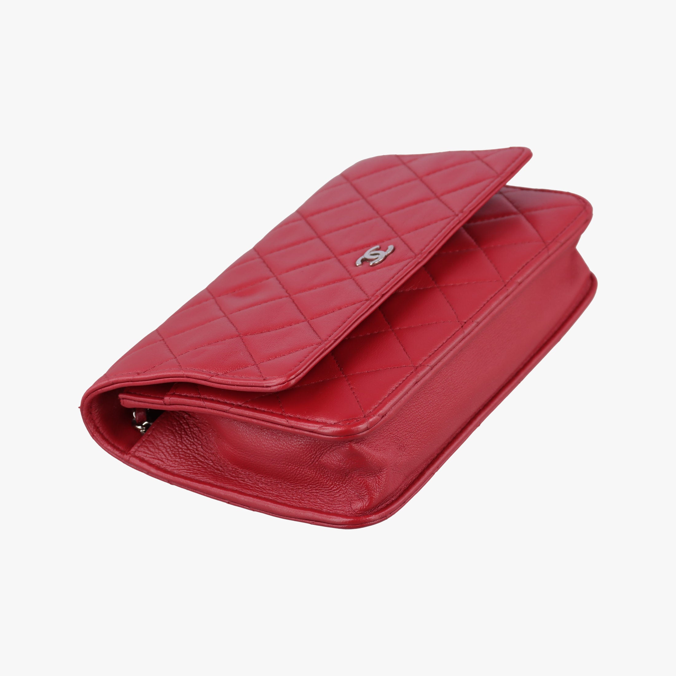 Matelasse coco mark Red lambskin A33814 19307194マトラッセ ココマーク レッド ラムスキン A33814 19307194