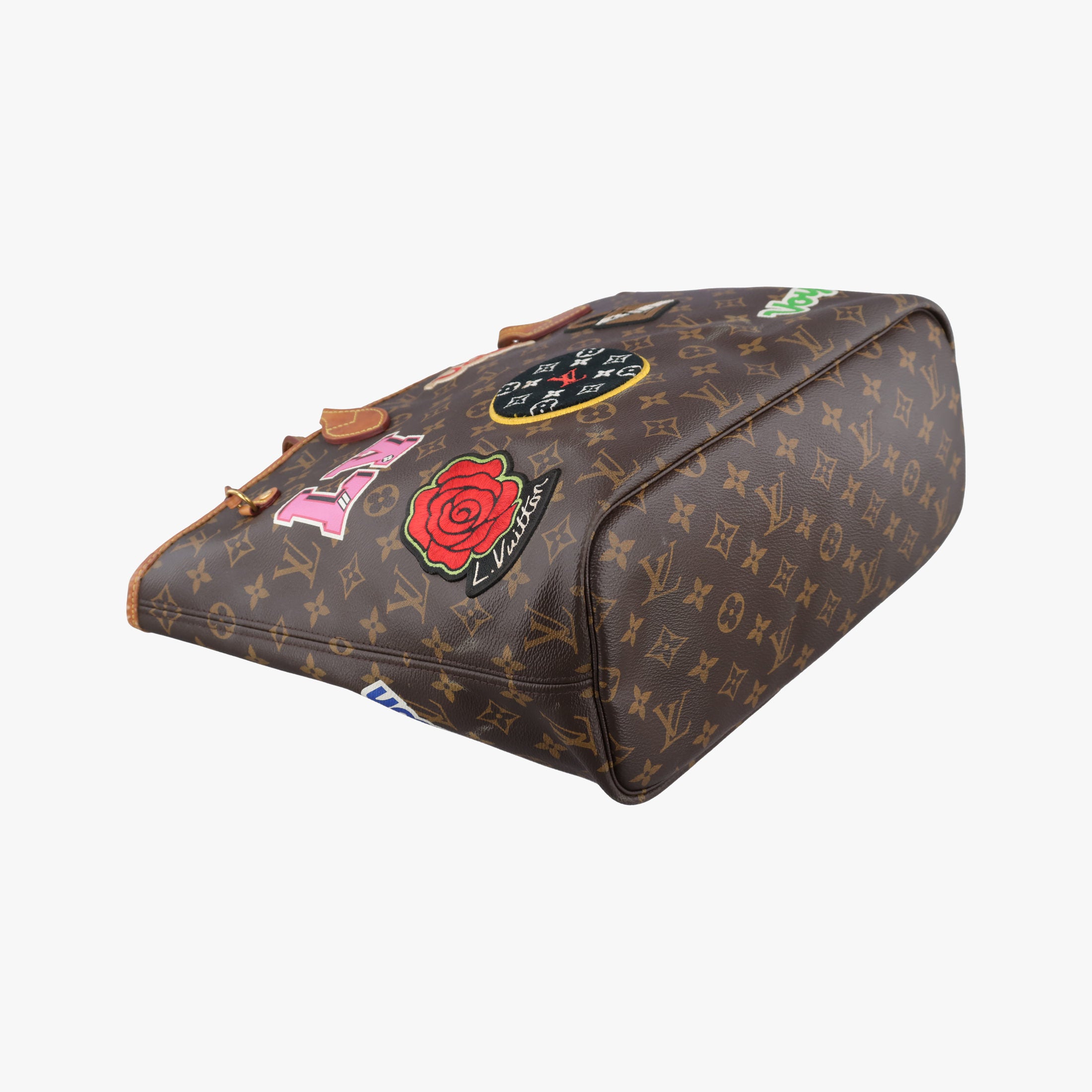 Neverfull MM brown×multi Monogram Canvas M43988 MS3168 AR4148ネヴァーフルMM モノグラム/ブラウン×マルチ モノグラムキャンバス M43988 MS3168 AR4148