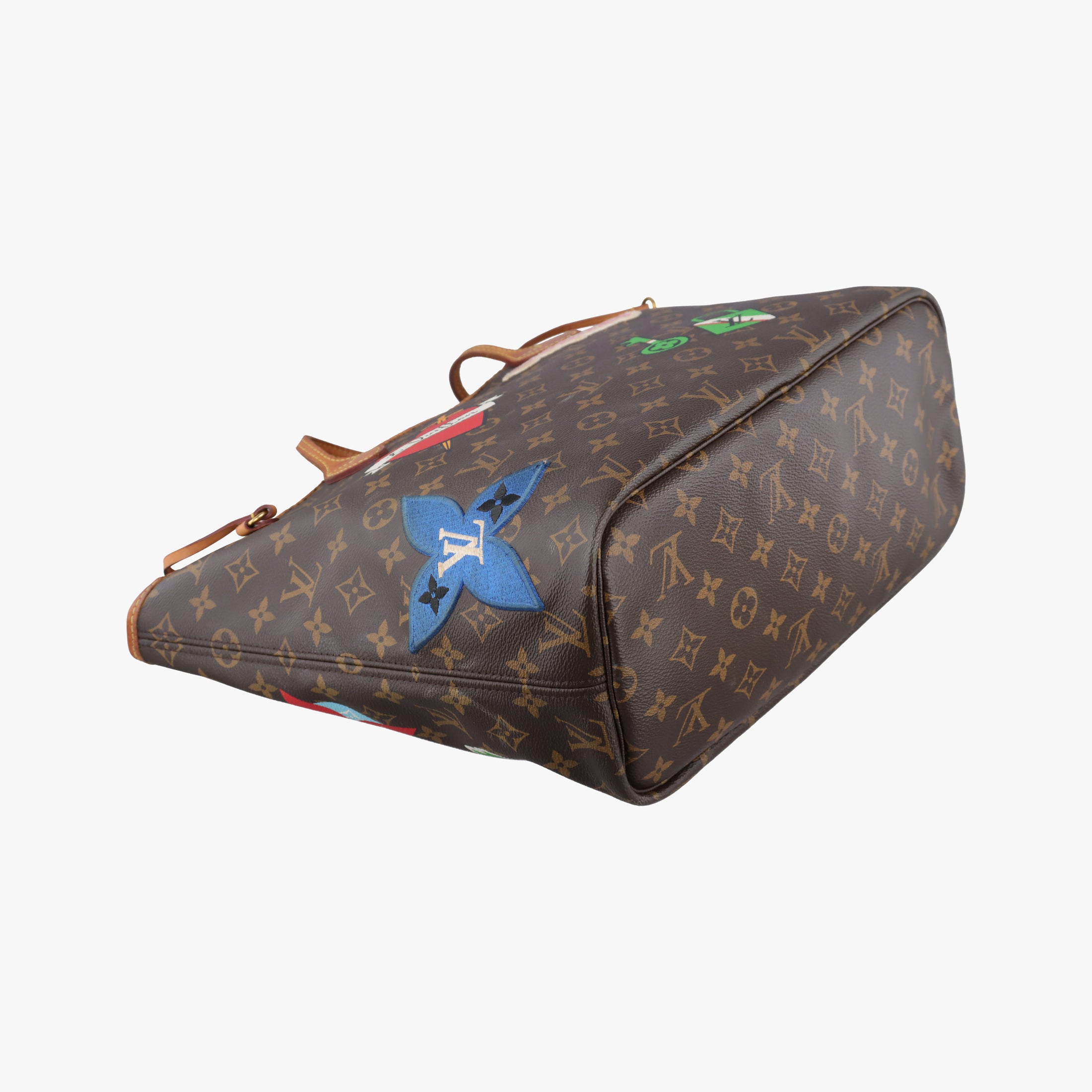Neverfull MM brown×multi Monogram Canvas M43988 MS3168 AR4148ネヴァーフルMM モノグラム/ブラウン×マルチ モノグラムキャンバス M43988 MS3168 AR4148