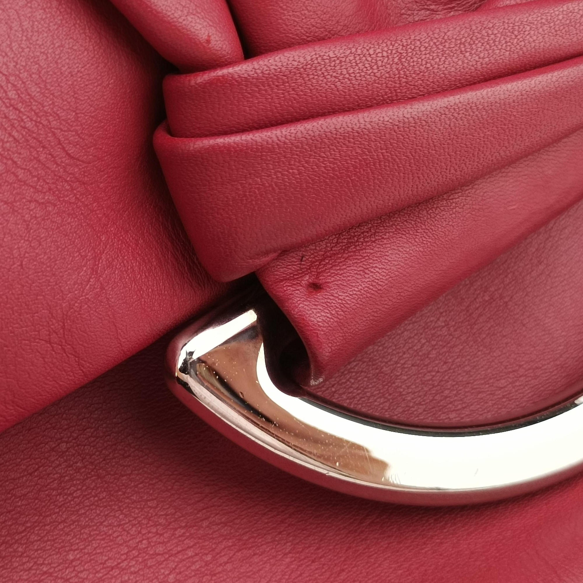 Demi Lune Burgundy Leather 01-MA-0079デミ ルネ ワインレッド レザー 01-MA-0079