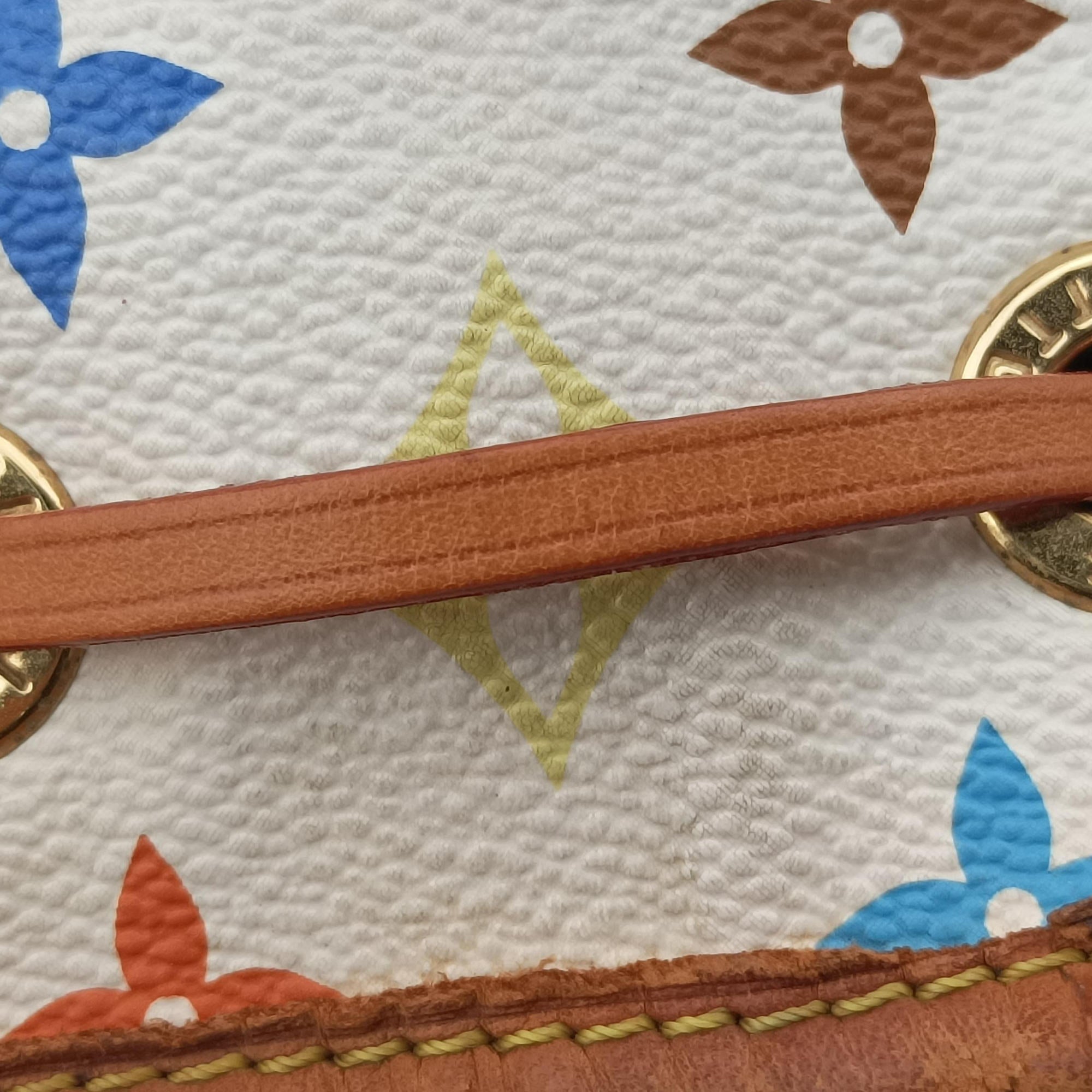 Petit NOe white Monogram Multicolor M42229 Lot number unknownプチ ノエ ブロン モノグラム マルチカラー M42229 製番不明