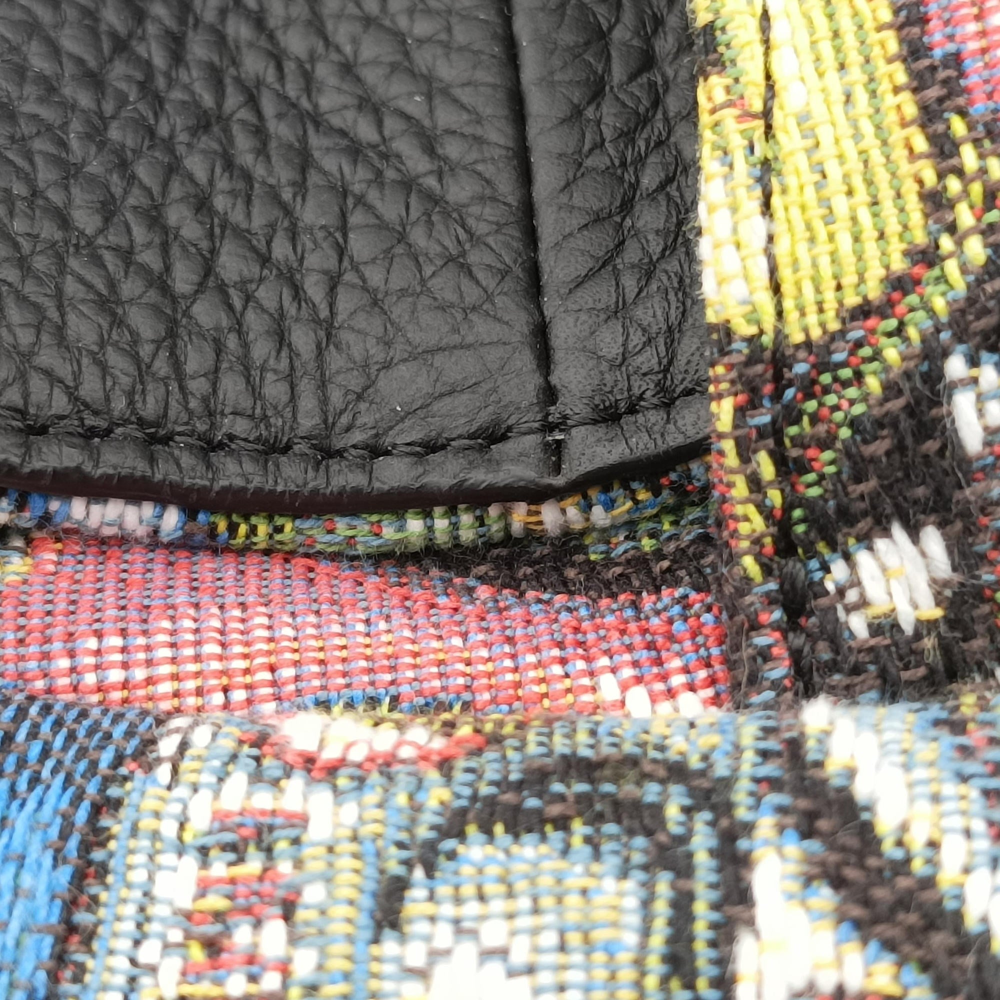 DIOR AND KENNY SCHARF Saddle Soft Multicolor Jacquard Canvas × Grained Calfskin 29-BO-0221ディオール&ケニー・シャーフ サドル ソフト マルチカラー ジャカード × グレインドカーフスキン 29-BO-0221