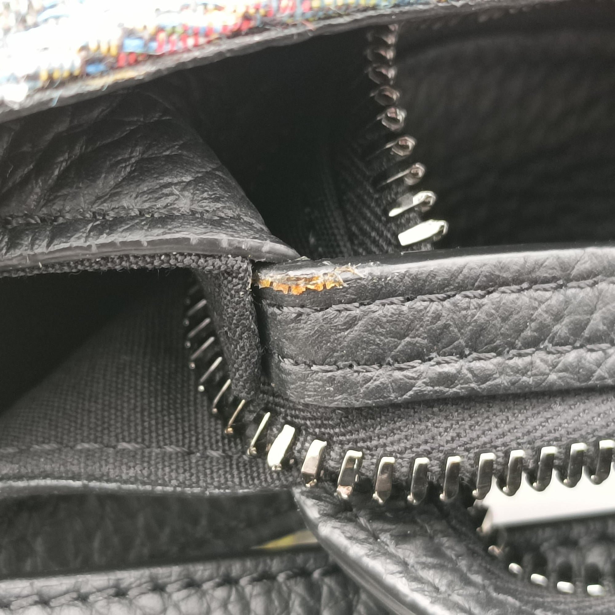 DIOR AND KENNY SCHARF Saddle Soft Multicolor Jacquard Canvas × Grained Calfskin 29-BO-0221ディオール&ケニー・シャーフ サドル ソフト マルチカラー ジャカード × グレインドカーフスキン 29-BO-0221