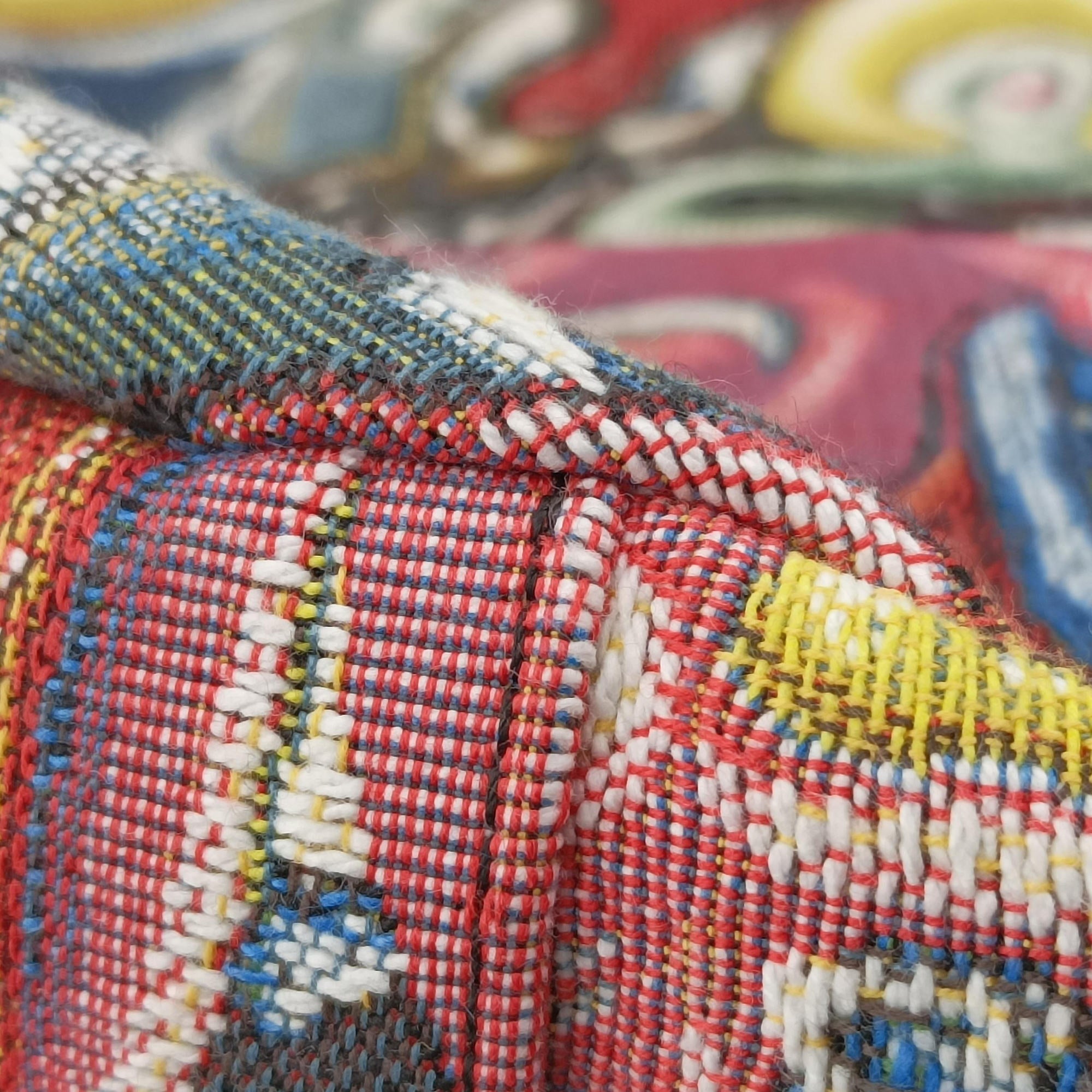 DIOR AND KENNY SCHARF Saddle Soft Multicolor Jacquard Canvas × Grained Calfskin 29-BO-0221ディオール&ケニー・シャーフ サドル ソフト マルチカラー ジャカード × グレインドカーフスキン 29-BO-0221