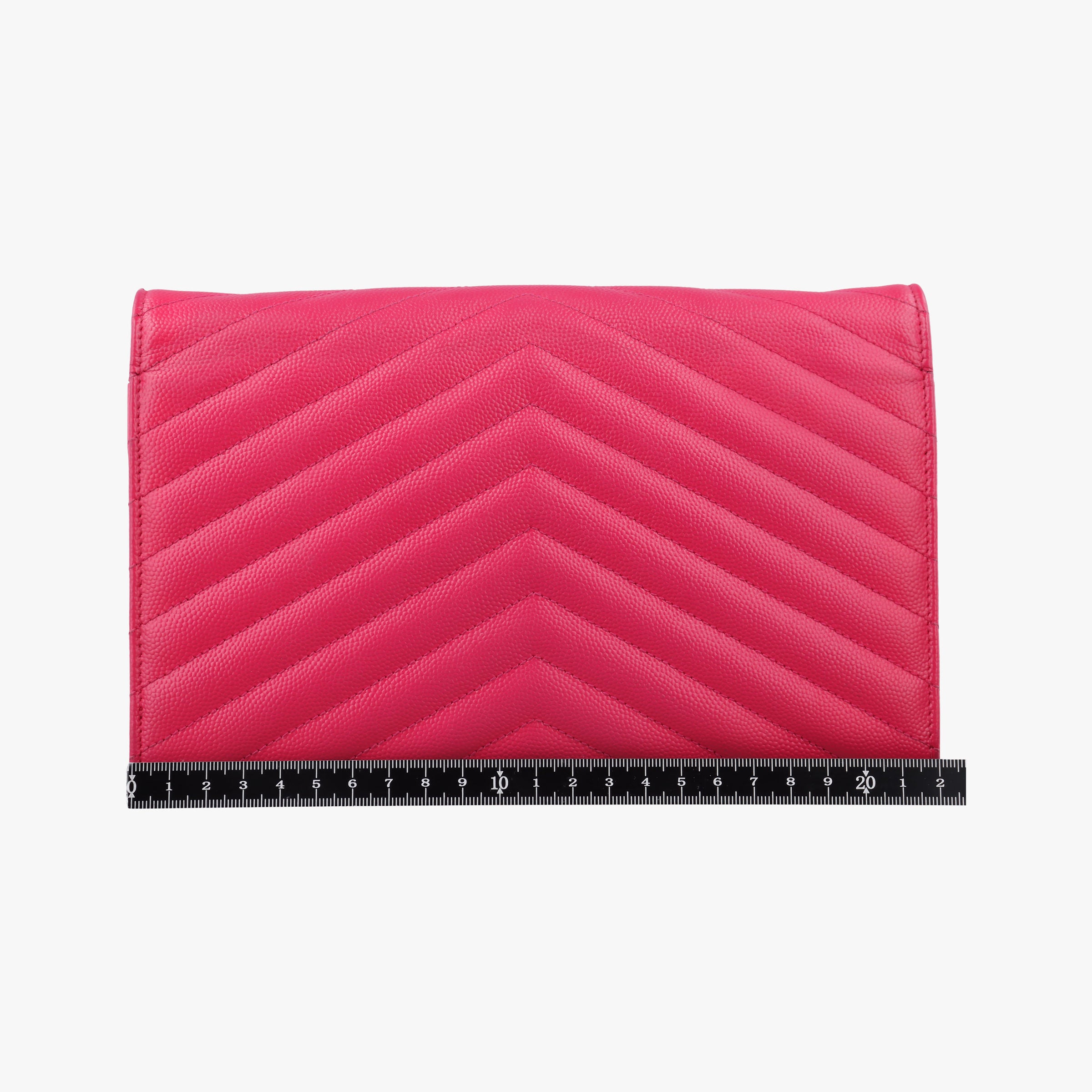 Envelope Fuchsia Grain de Poudre leather 377828 YBL377828.0915モノグラム フューシャピンク グレードプードル エンボスレザー 377828 YBL377828.0915