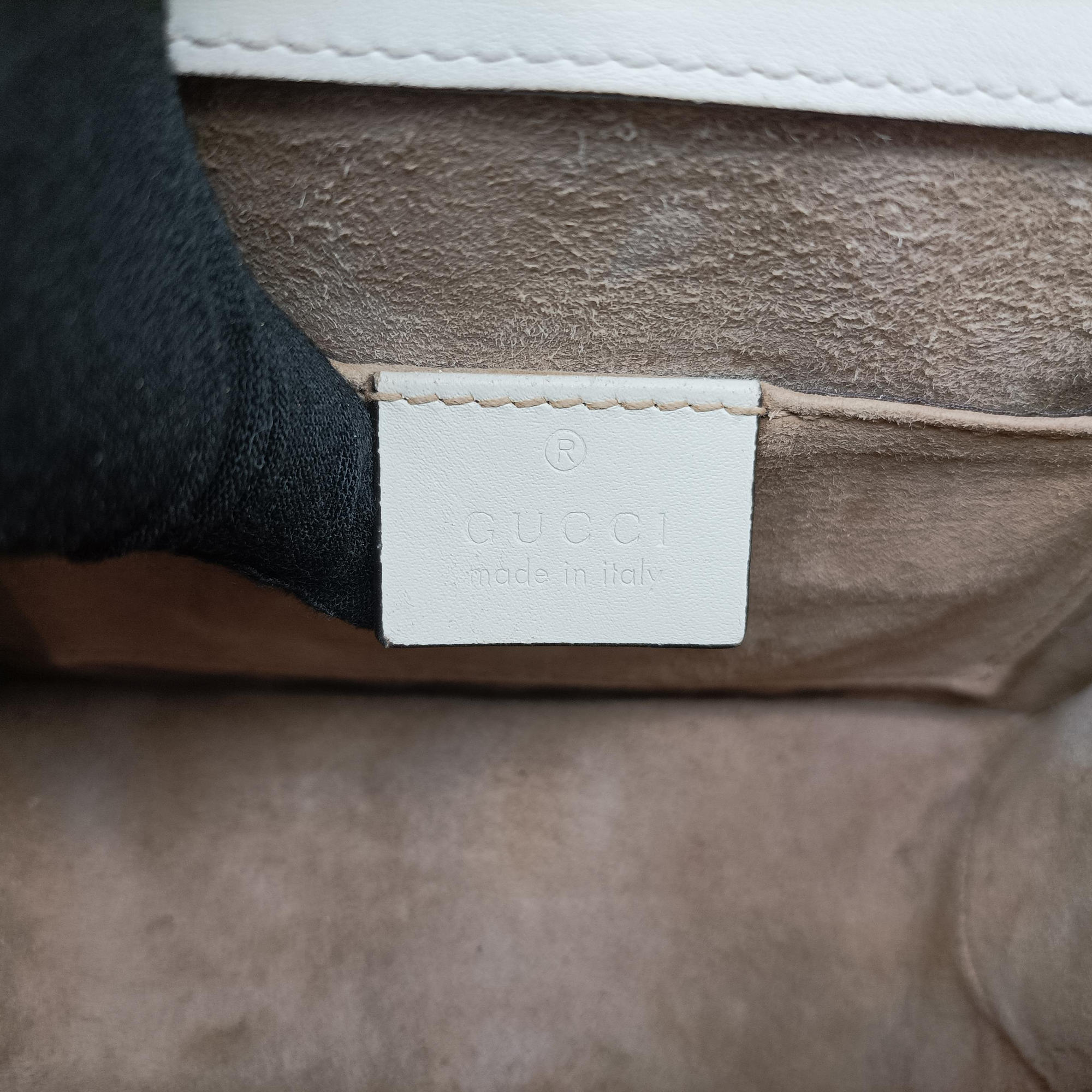 Sylvie Ivory×navy×red Leather 431666 I028155934シルヴィ アイボリー×ネイビー×レッド レザー 431666 I028155934