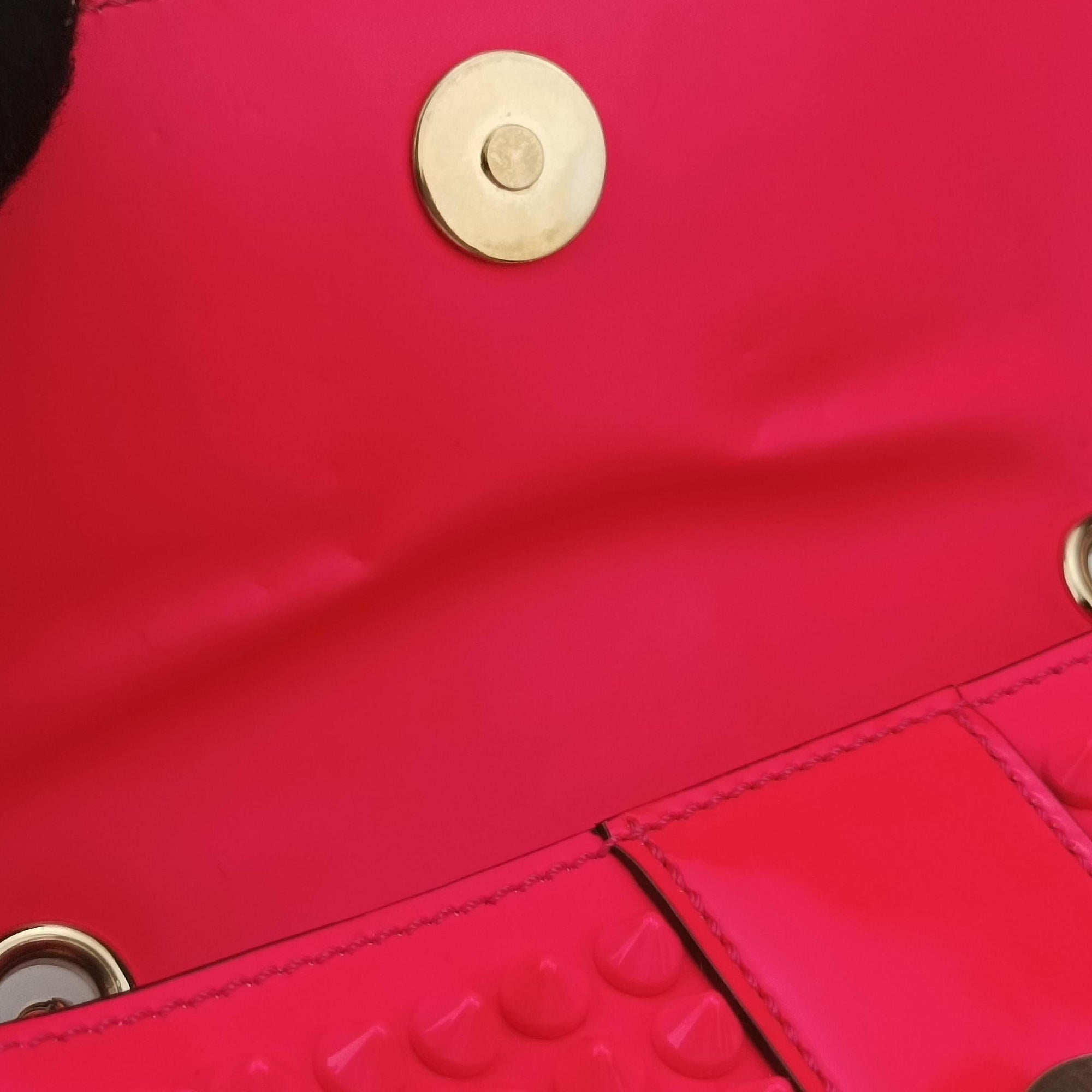 Sweet Charity Scarabe Spike Rose Leather スイート チャリティー スカラベ スパイク ローズ レッド レザー