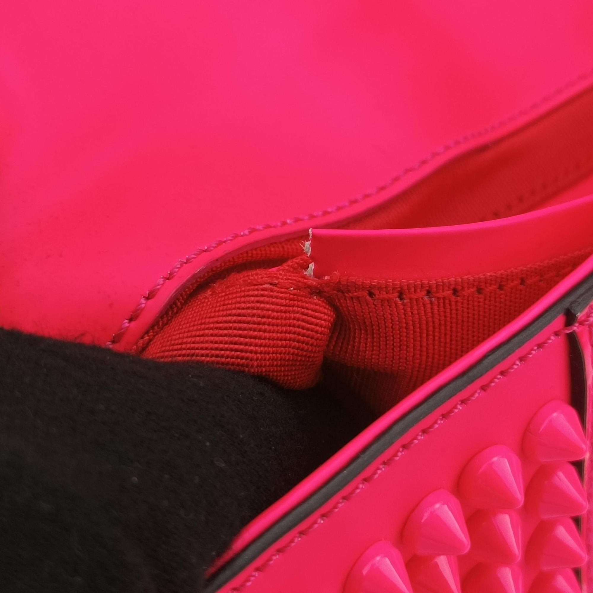Sweet Charity Scarabe Spike Rose Leather スイート チャリティー スカラベ スパイク ローズ レッド レザー