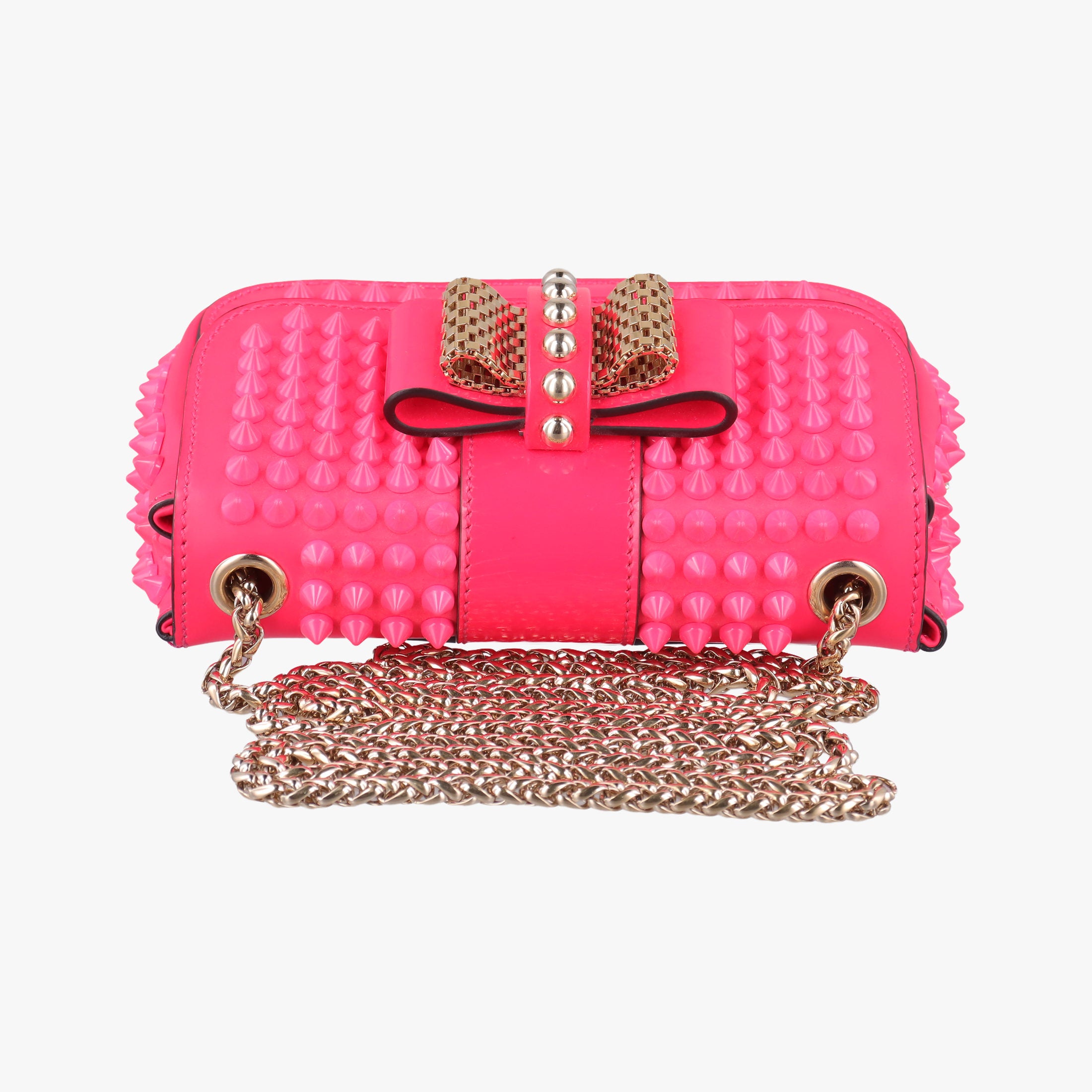 Sweet Charity Scarabe Spike Rose Leather スイート チャリティー スカラベ スパイク ローズ レッド レザー