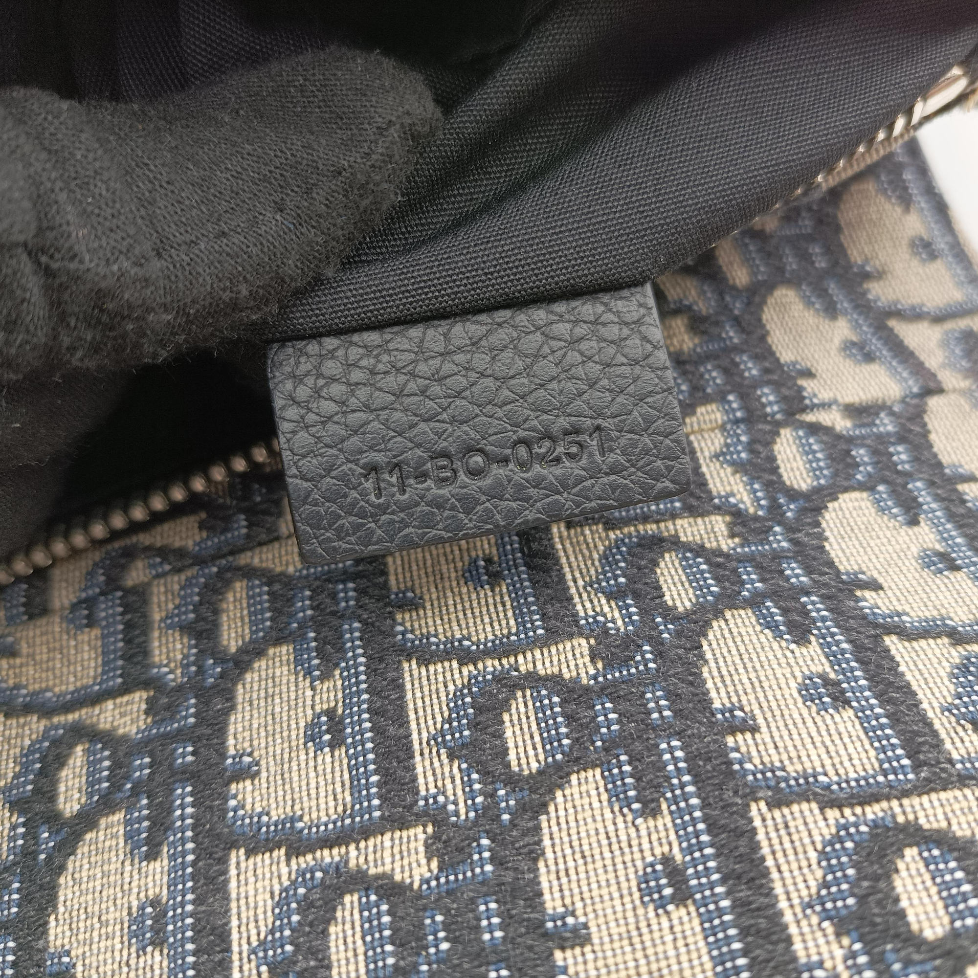 saddle Navy Jacquard×Leather 11-BO-0251サドル ネイビー ジャガード×レザー 11-BO-0251