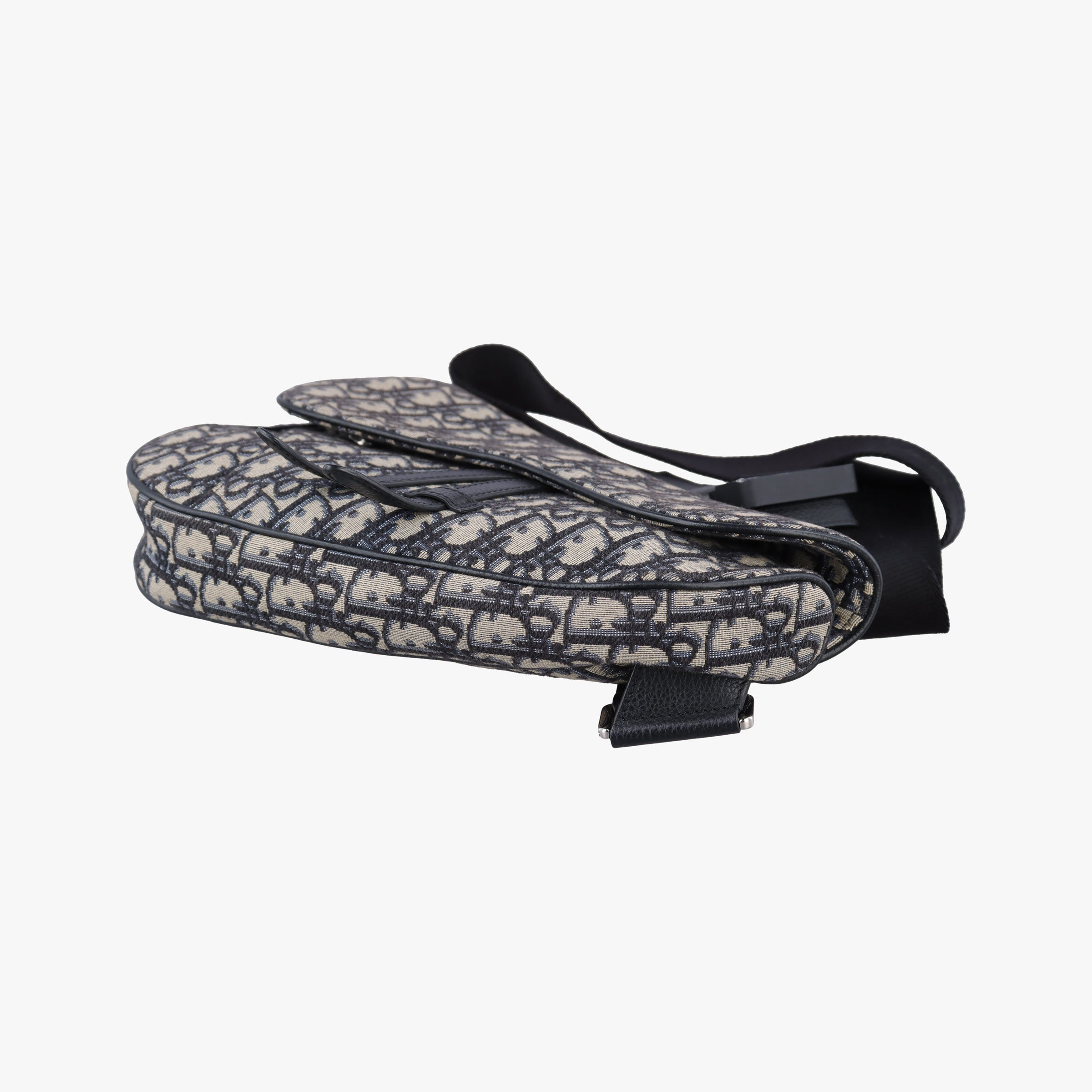 saddle Navy Jacquard×Leather 11-BO-0251サドル ネイビー ジャガード×レザー 11-BO-0251