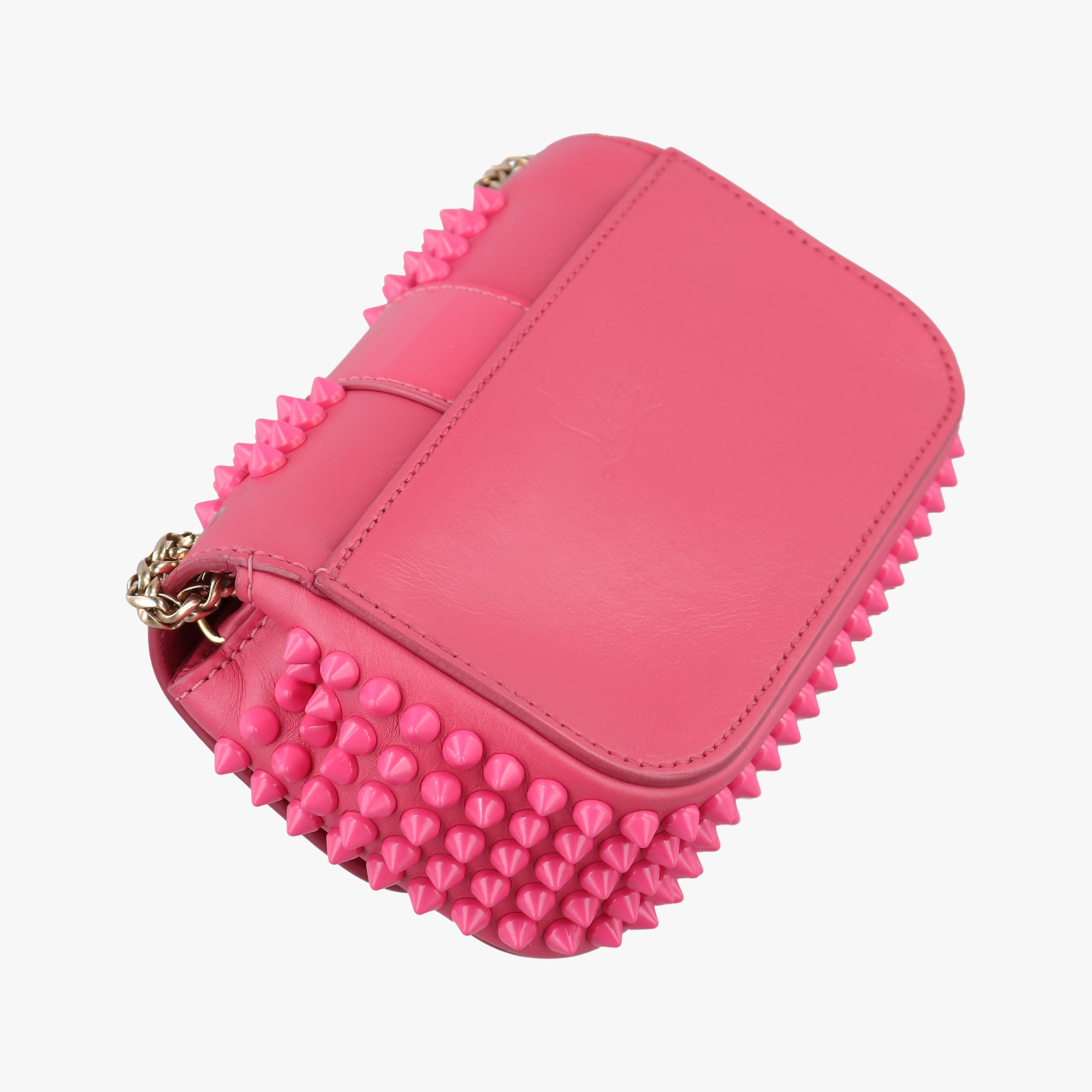 Sweet Charity Scarabe Spike Pink Leather 五スイート チャリティー スカラベ スパイク ピンク レザー 五