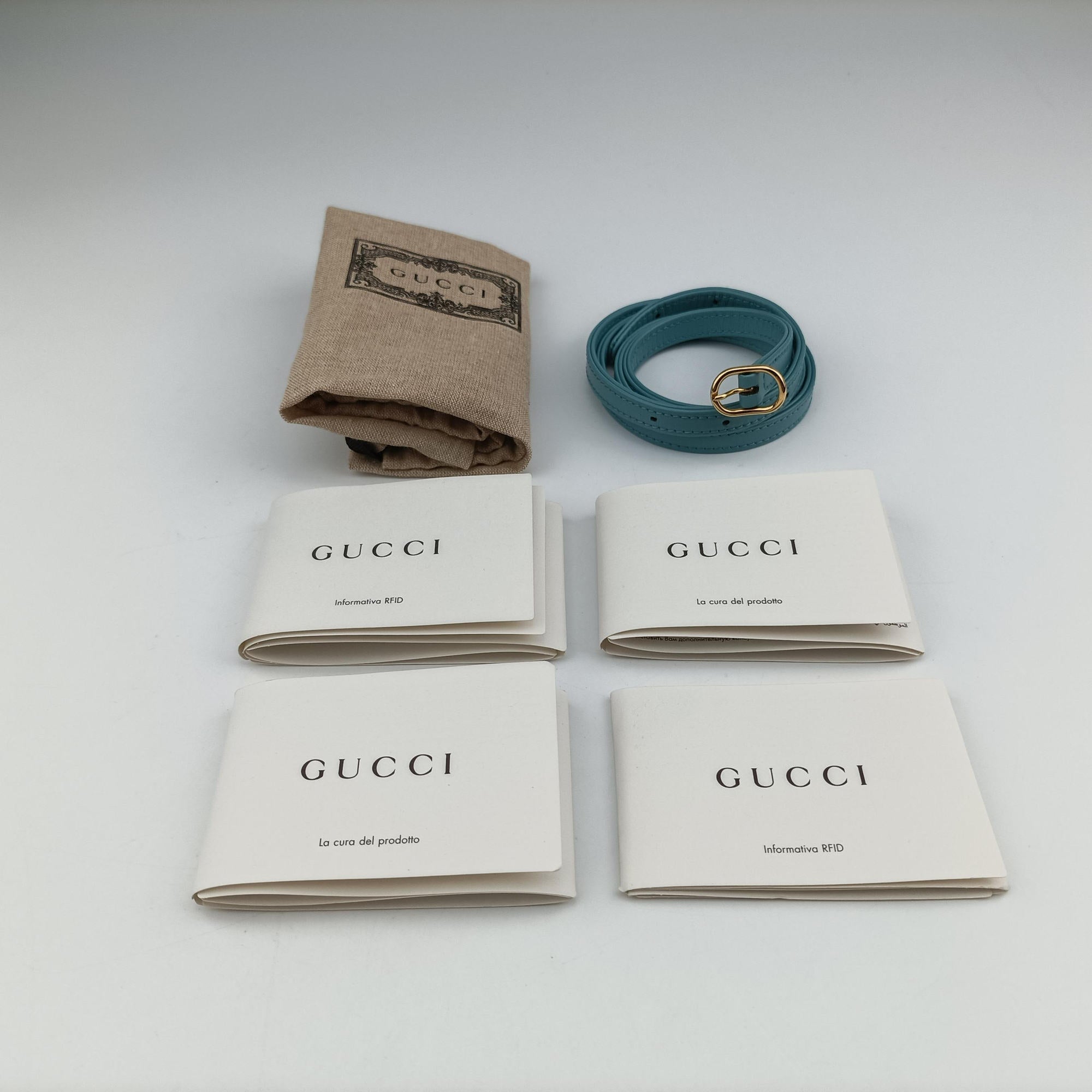 JACKIE 1961 Blue Leather 637091 G034491693ジャッキー 1961 ブルー レザー 637091 G034491693