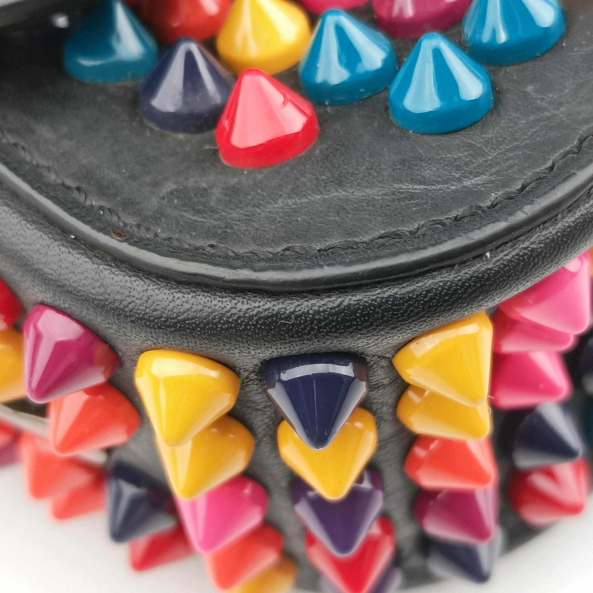 Sweet Charity Scarabe Spike Black Leather スイート チャリティー スカラベ スパイク ブラック レザー