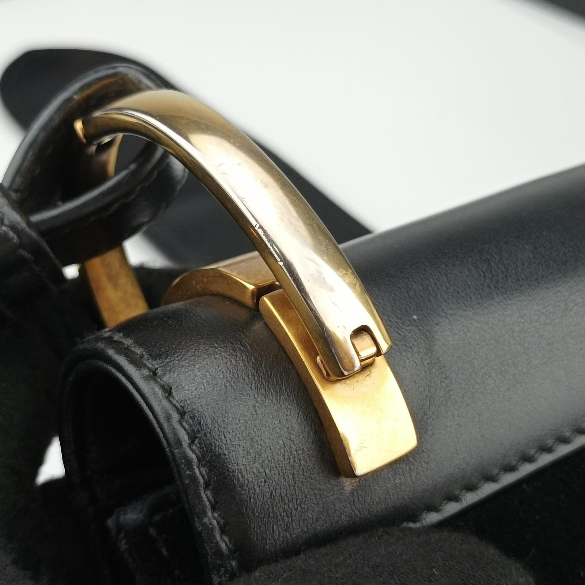 Pionniere Black Leather 1BD074 25ピオニエール ブラック レザー 1BD074 25