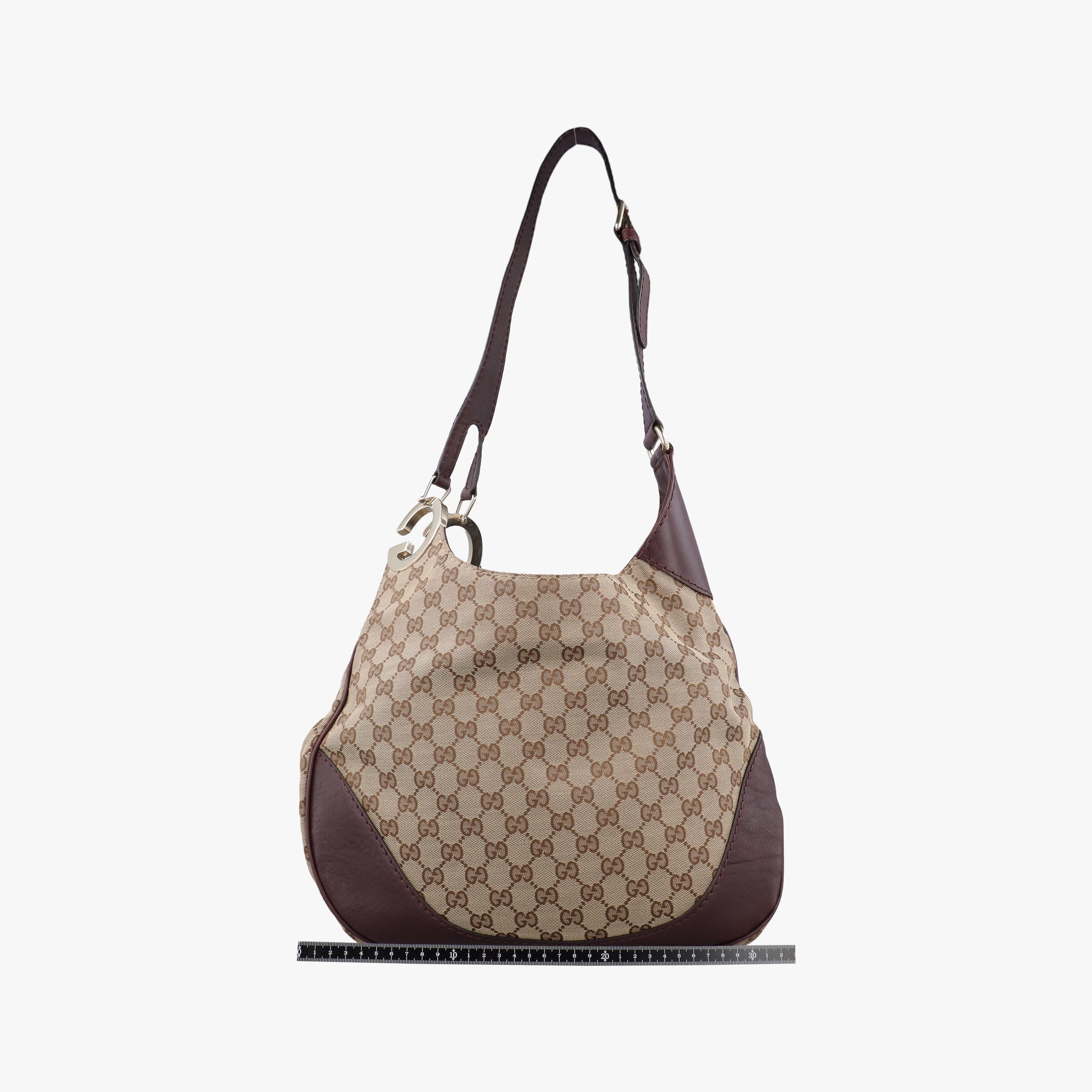 Charlotte BeigexBordeaux canvasxLeather 203503 I6966941シャーロット ベージュ x ボルドー キャンバス xレザー 203503 I6966941