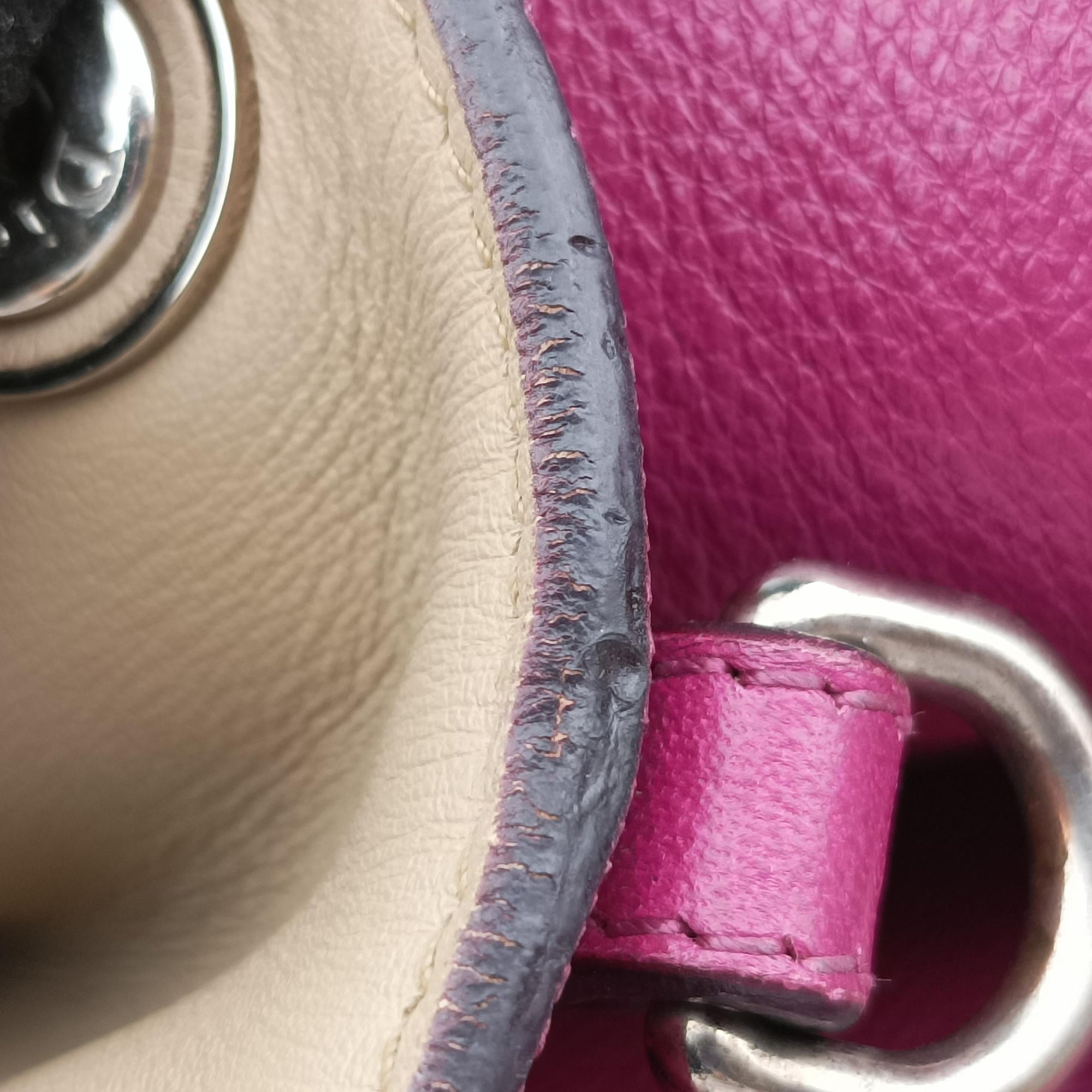 Diorissimo Beige Leather 19-MA-0132ディオリッシモ ベージュ レザー 19-MA-0132