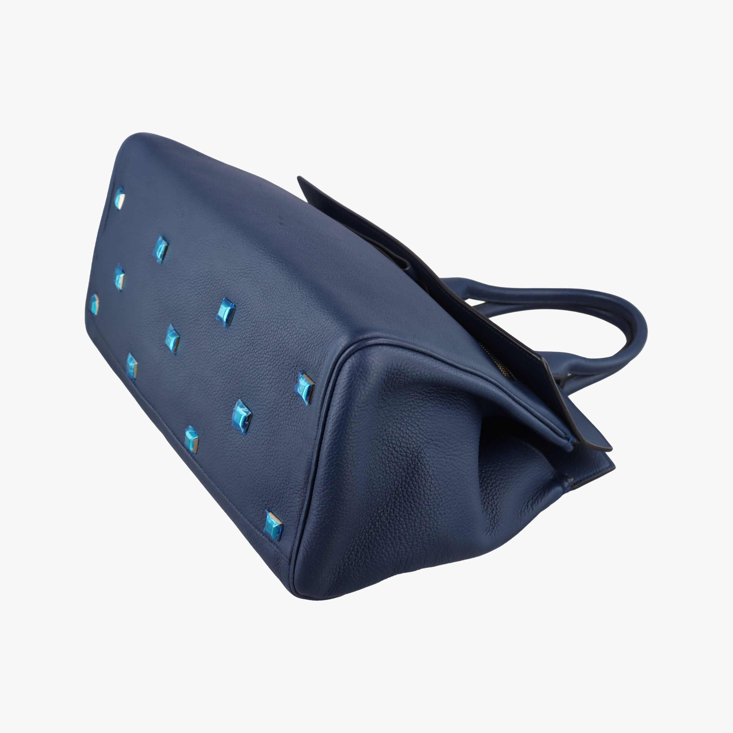 Studio Navy Grained Calfskin 21H159 FZ-21 H 167スタジオ ネイビー グレインレザー 21H159 FZ-21 H 167