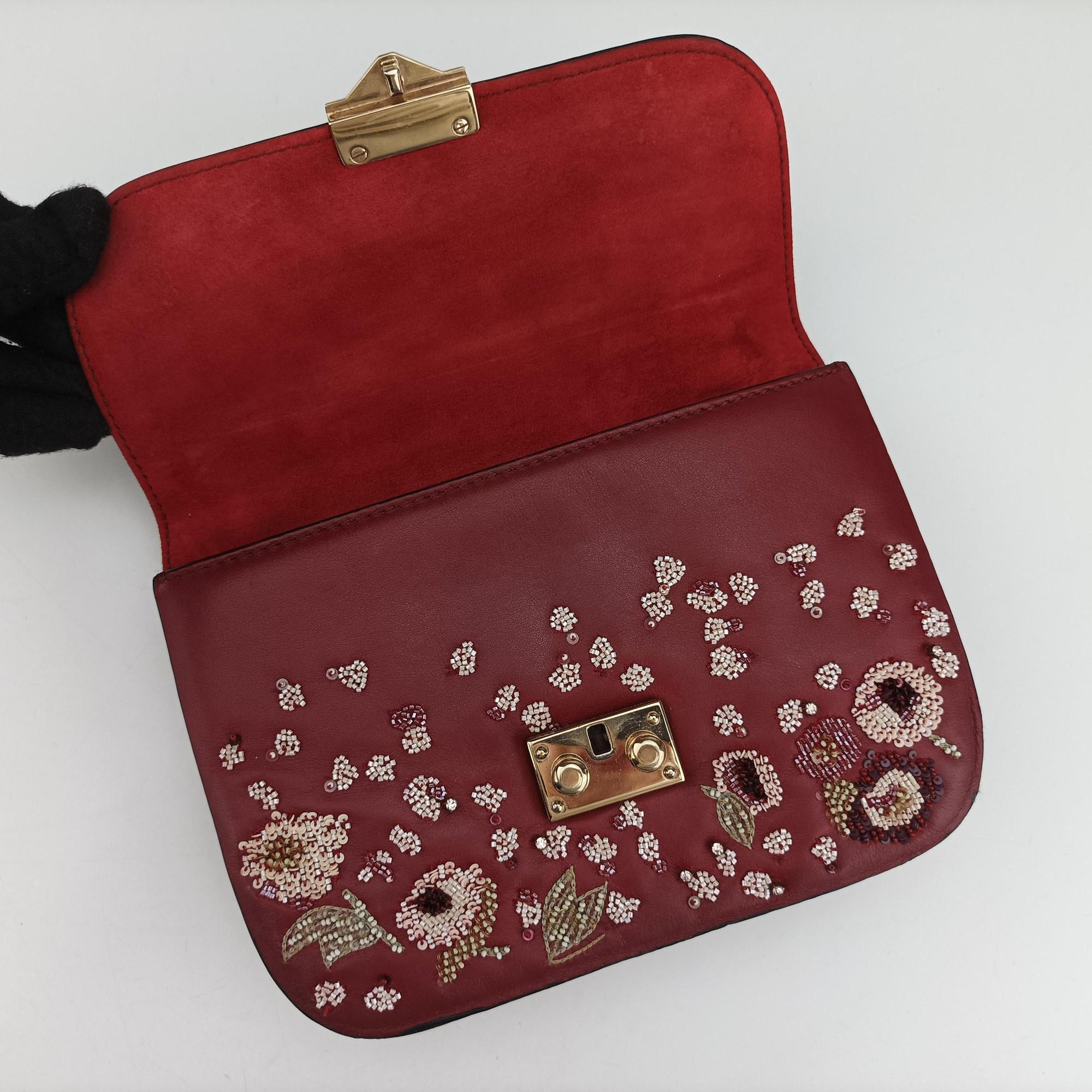 Rockstud Glam Lock Red Leather BL-N566UXV2ロックスタッズグラムロック レッド レザー BL-N566UXV2