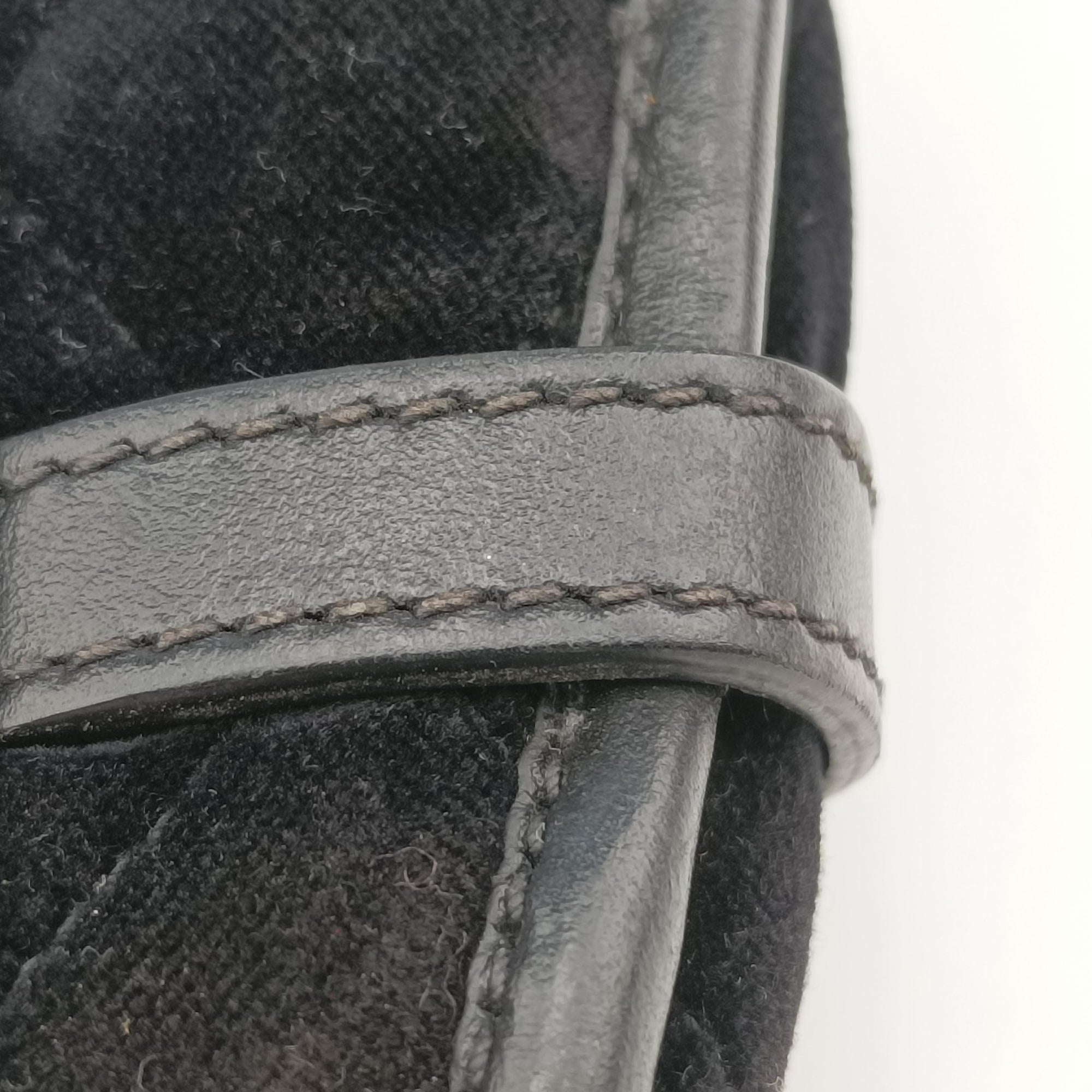 Velvet Belt Bum Black Velour IBL002 180/Iベルベットベルトバム ブラック ベロア IBL002 180/I