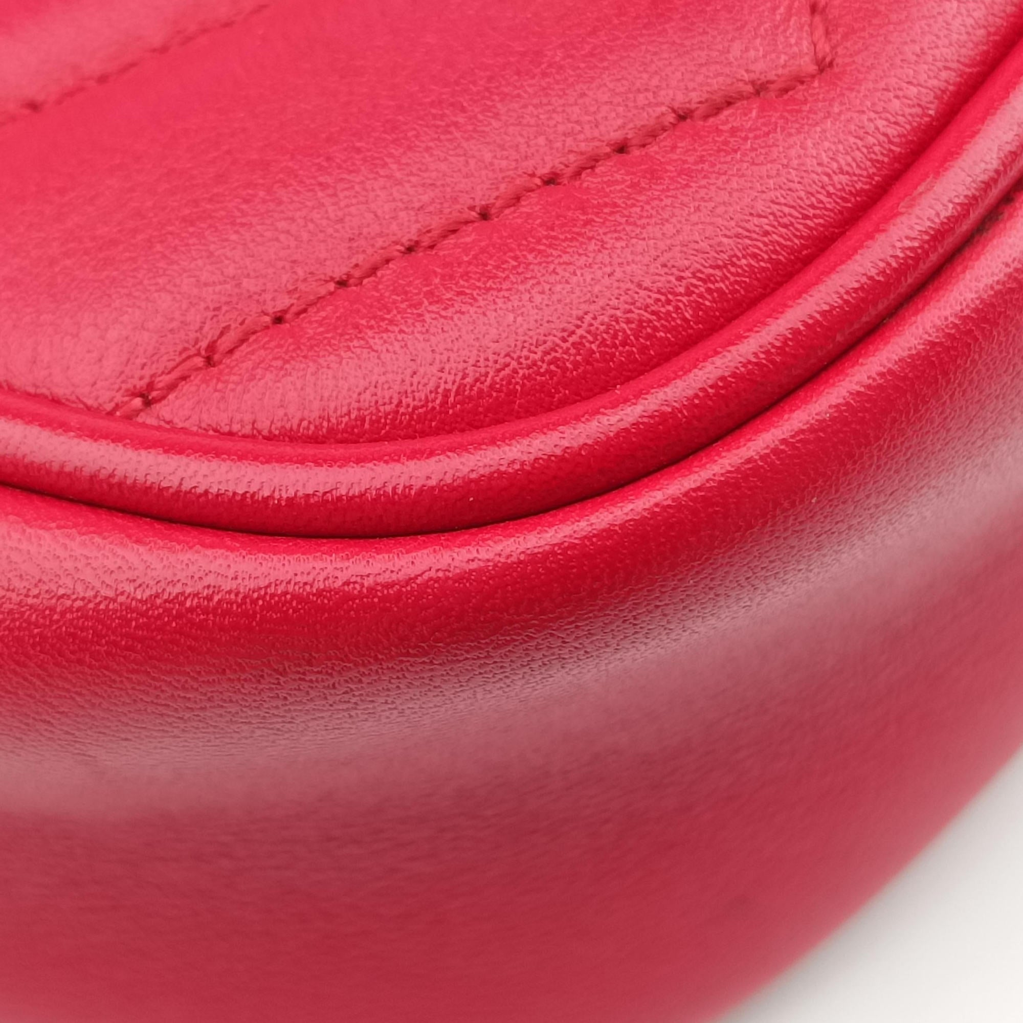 GG Marmont Red Leather 448065 D020932553GGマーモント レッド レザー 448065 D020932553