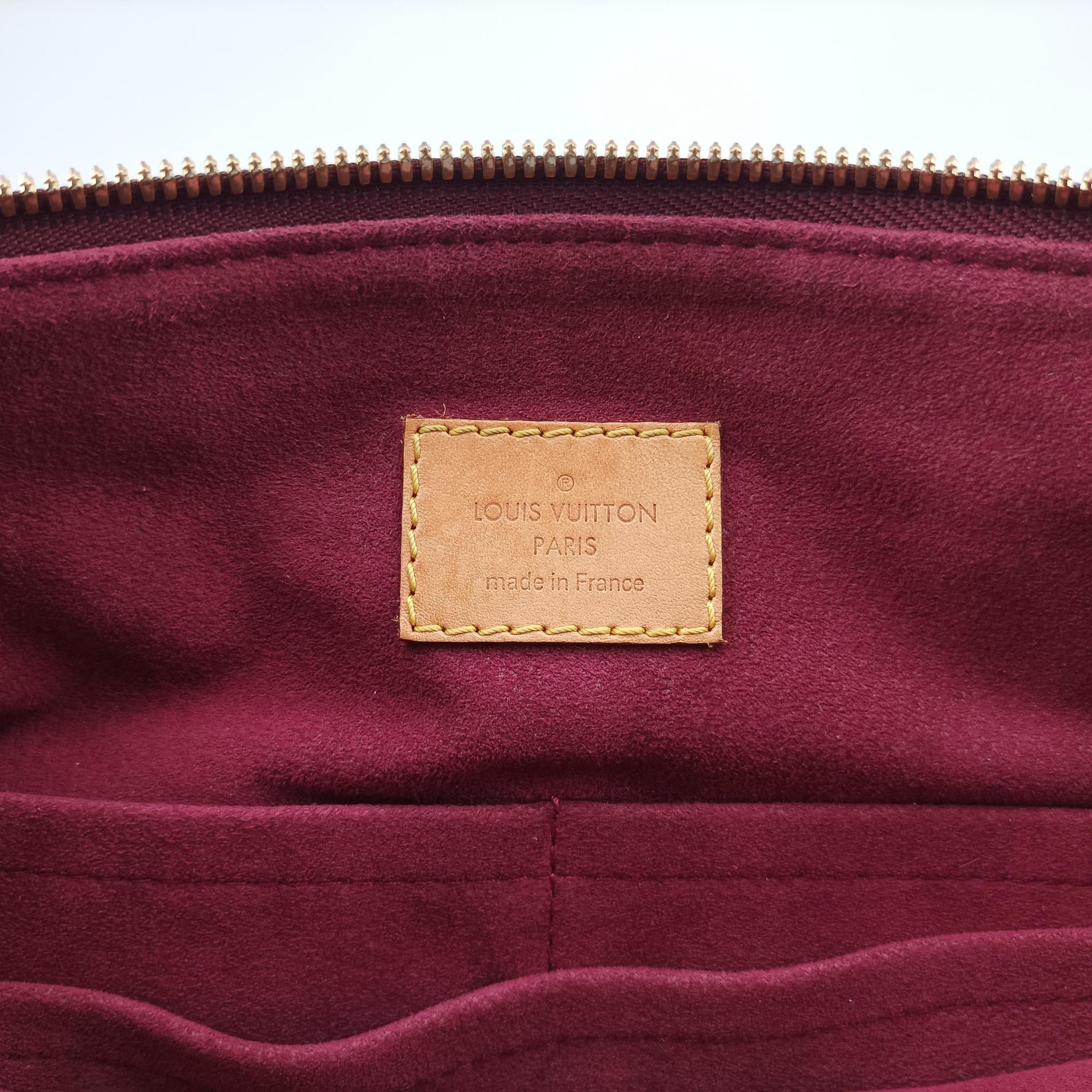 PALLAS brown×RAISIN Monogram Canvas×calf leather M41599 SN1196パラス モノグラム/ブラウン×レーズン モノグラムキャンバス×カーフレザー M41599 SN1196