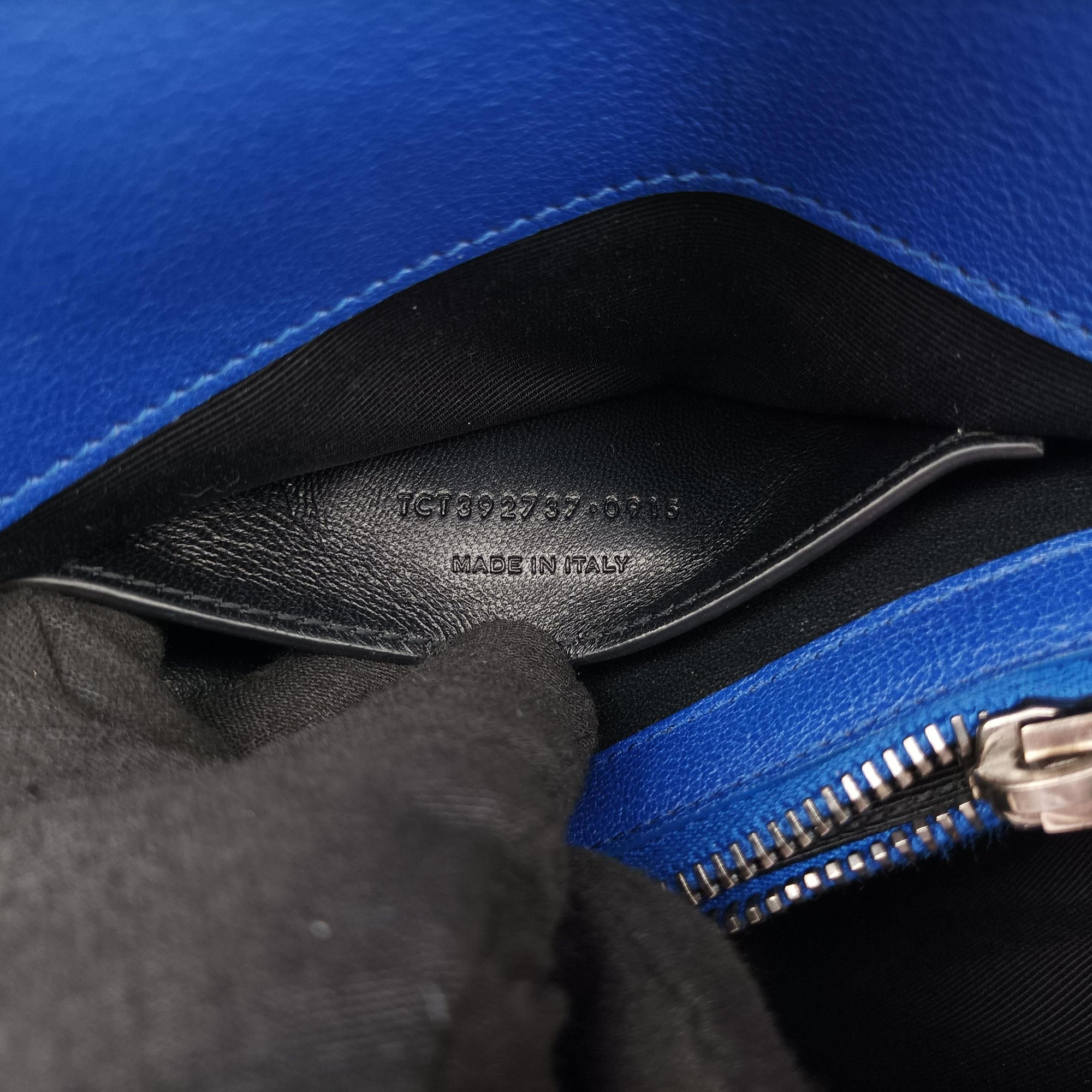 COLLEGE Blue Leather 392737 TCT392737.0915カレッジ ブルー レザー 392737 TCT392737.0915