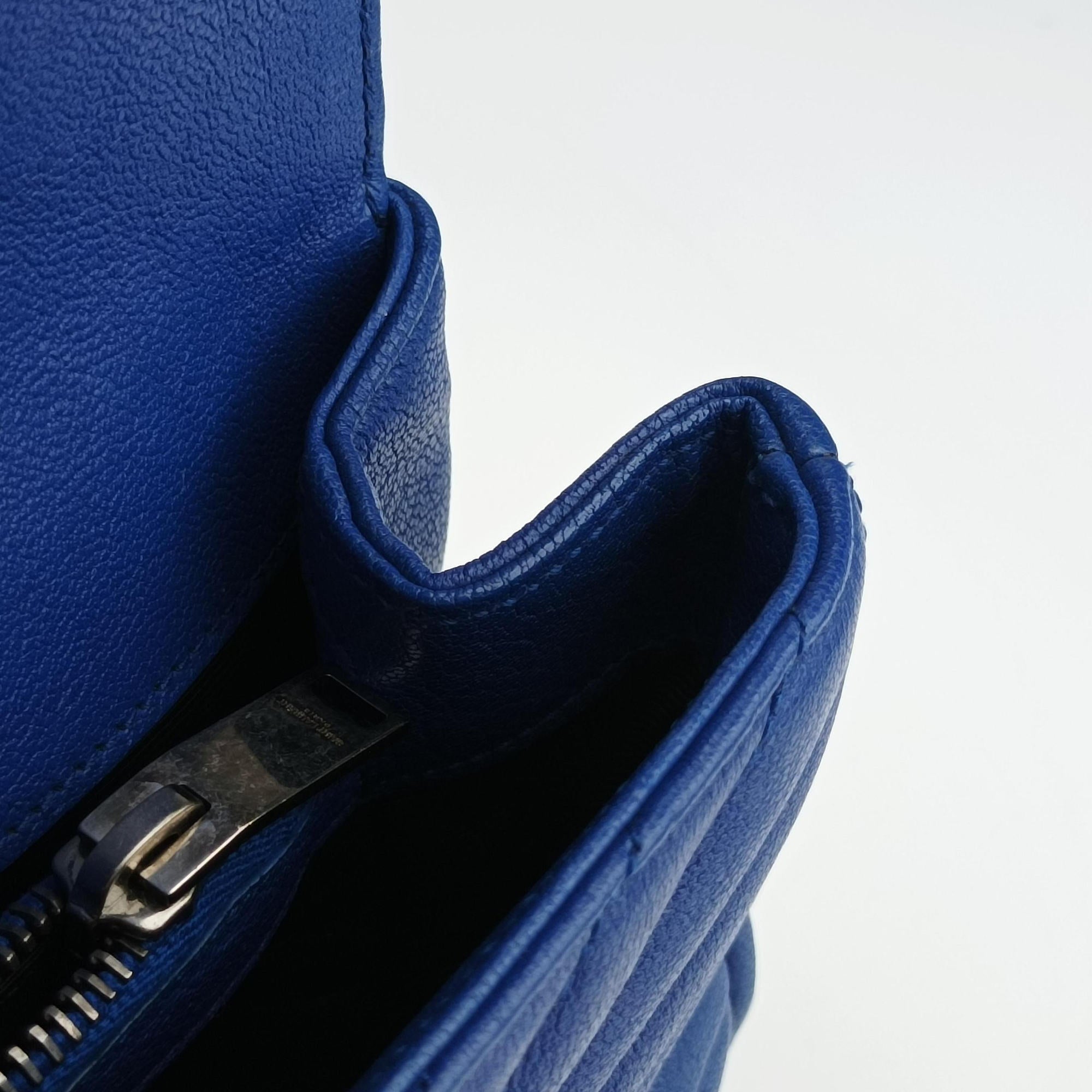 COLLEGE Blue Leather 392737 TCT392737.0915カレッジ ブルー レザー 392737 TCT392737.0915