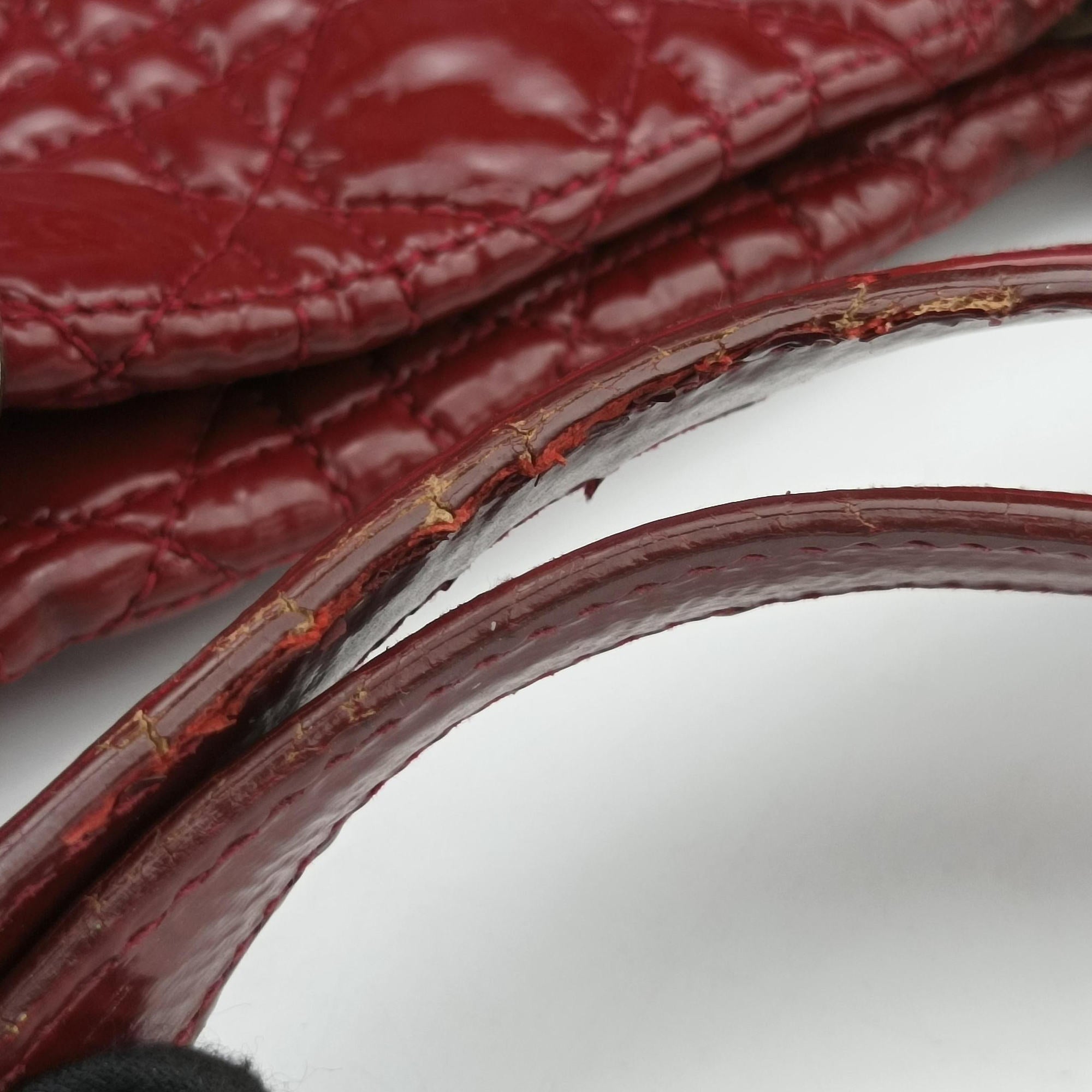 Dior Soft Red patent 01-RU-0161ディオールソフト レッド パテント 01-RU-0161