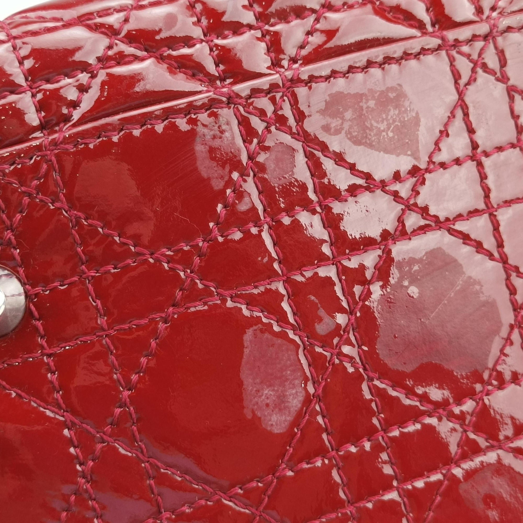 Dior Soft Red patent 01-RU-0161ディオールソフト レッド パテント 01-RU-0161