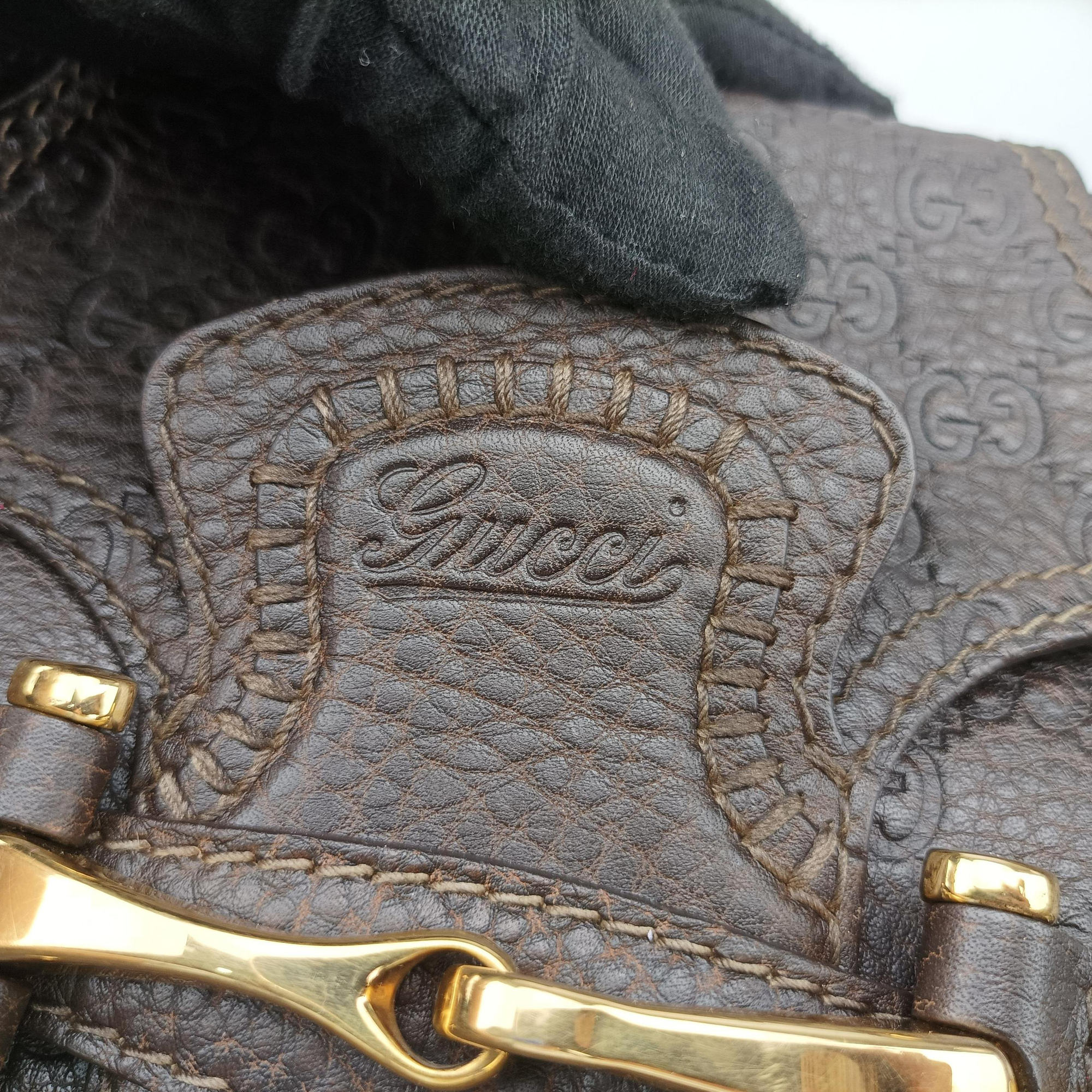 Guccissima New Pelham horsebit Brown leather 223958 D6446919グッチシマ ニューペラム ホースビット ブラウン レザー 223958 D6446919