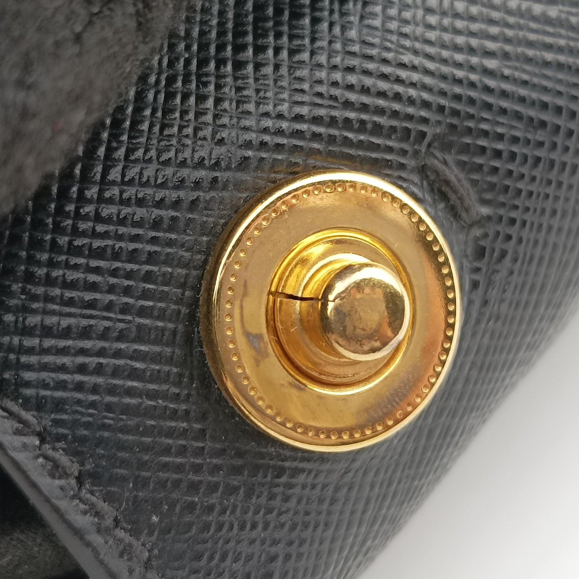 Galleria Black SAFFIANO Leather BN2274 165 31/Jガレリア ブラック サフィアーノレザー BN2274 165 31/J