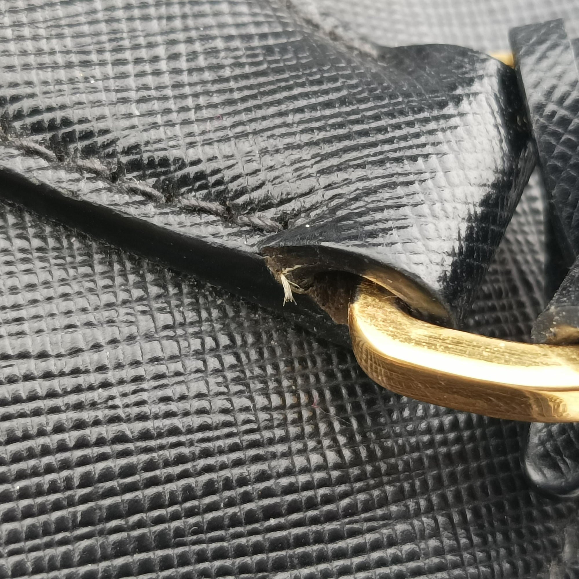 Galleria Black SAFFIANO Leather BN2274 165 31/Jガレリア ブラック サフィアーノレザー BN2274 165 31/J