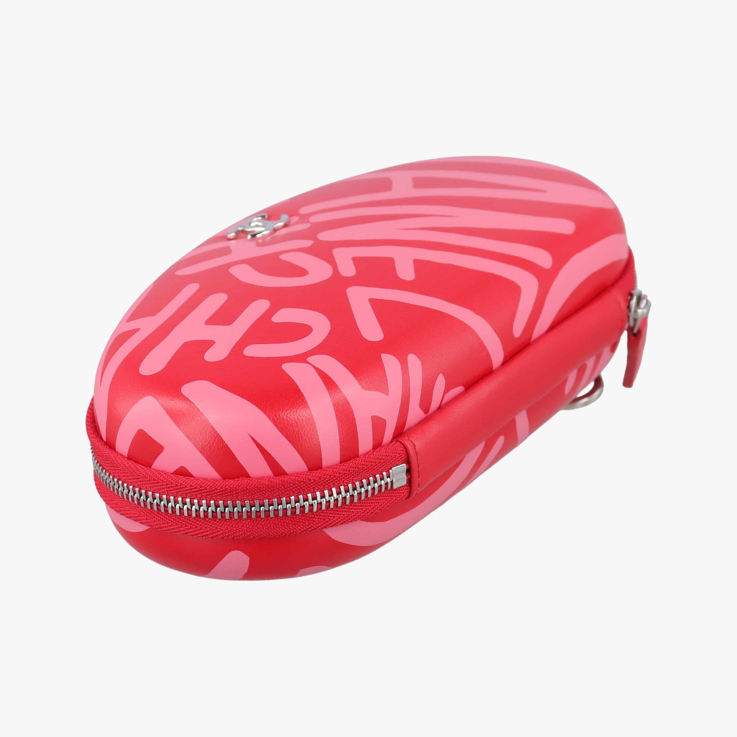 Coco Neige Convertible Zip Around Sunglasses Case Red Leather AP2368 31746614ココネージュ コンバーチブル ジップアラウンド サングラスケース レッド レザー AP2368 31746614
