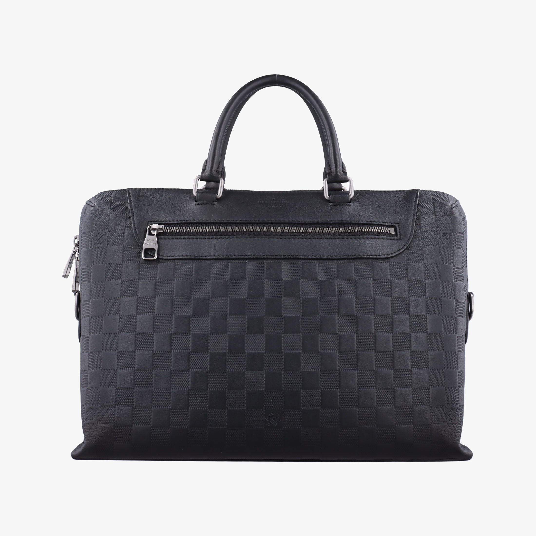 Porte-Documents Jour NM Noir Damier Graphite N48260 CA0126ポルトドキュマンジュール PDJ NM ノワール ダミエ グラフィット N48260 CA0126