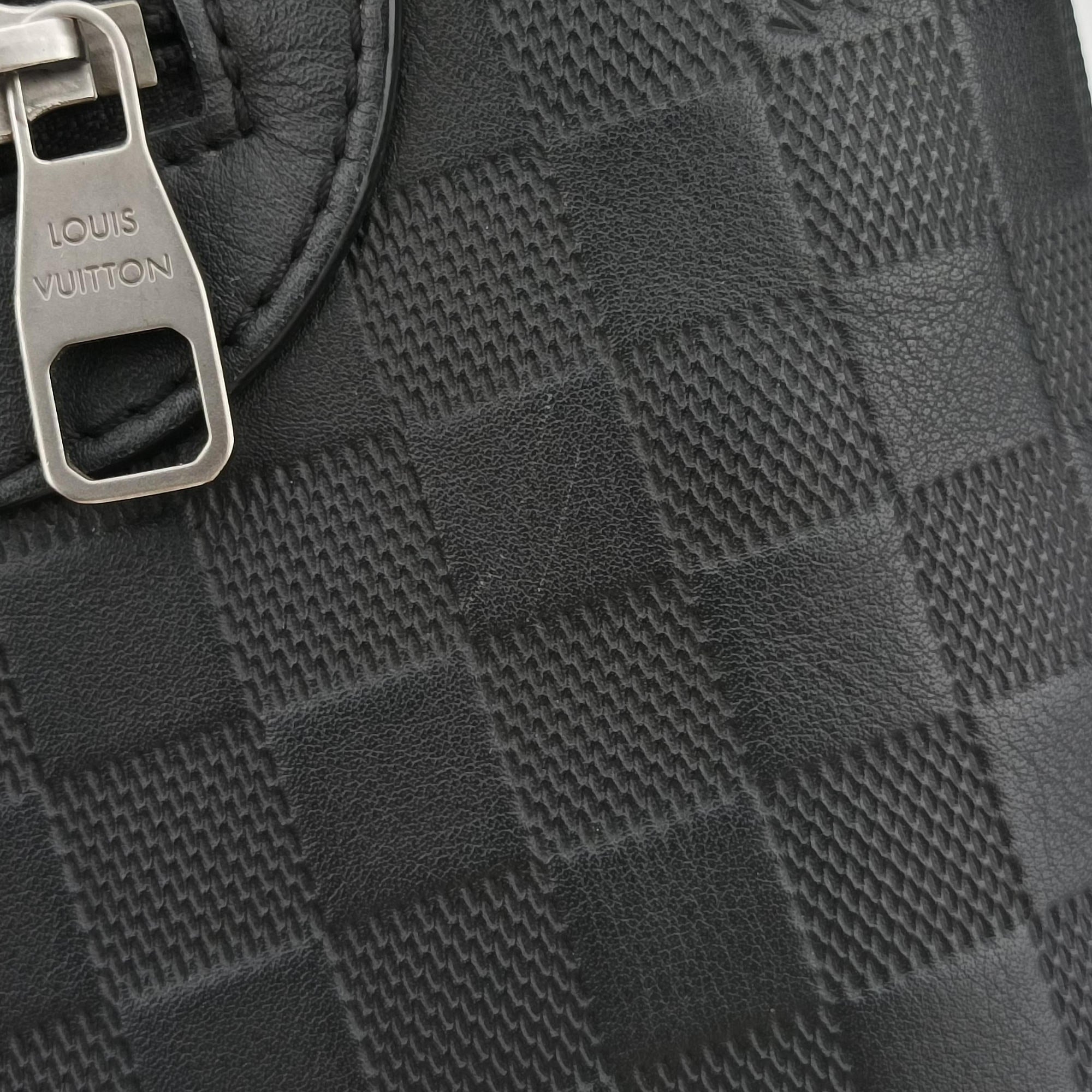 Porte-Documents Jour NM Noir Damier Graphite N48260 CA0126ポルトドキュマンジュール PDJ NM ノワール ダミエ グラフィット N48260 CA0126