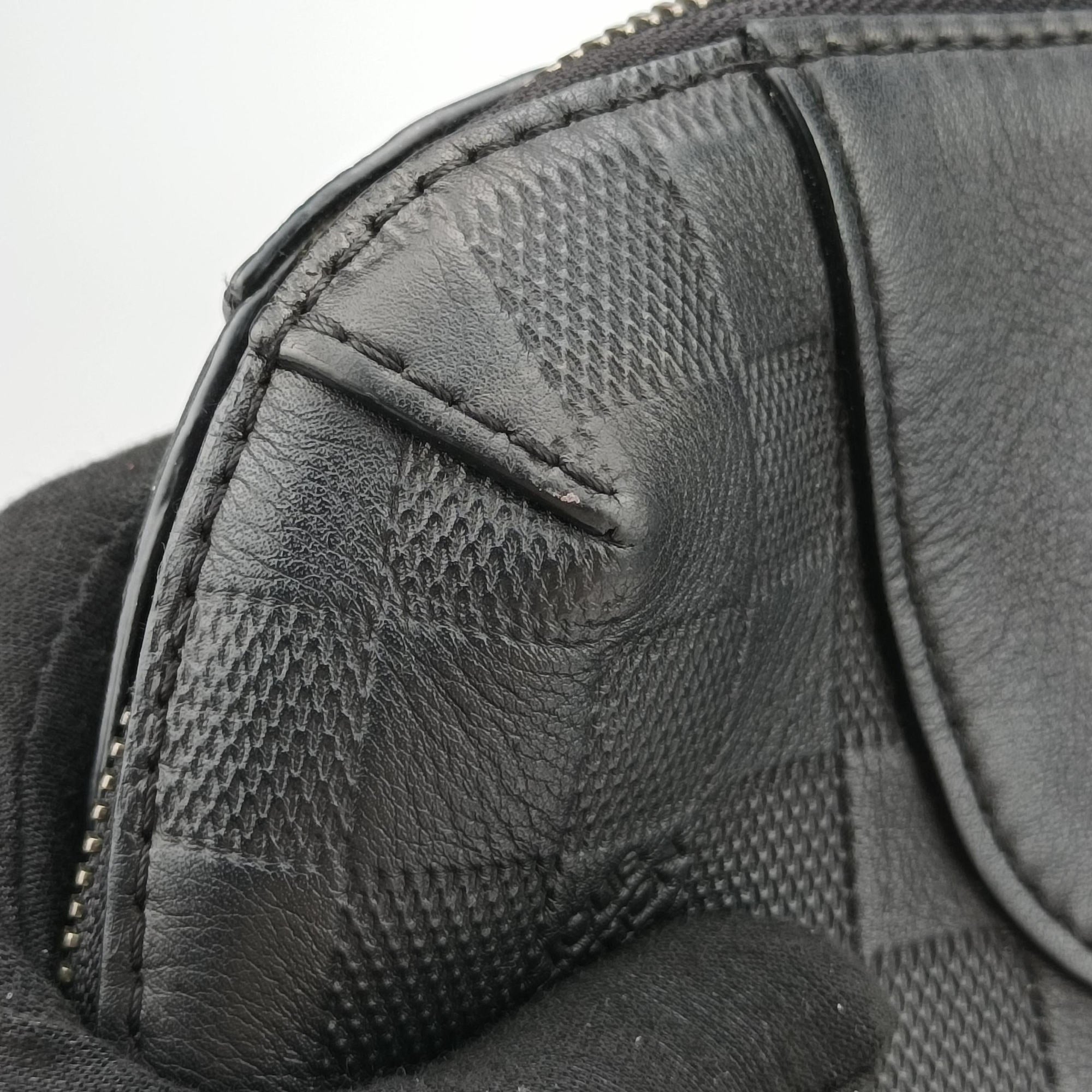 Porte-Documents Jour NM Noir Damier Graphite N48260 CA0126ポルトドキュマンジュール PDJ NM ノワール ダミエ グラフィット N48260 CA0126