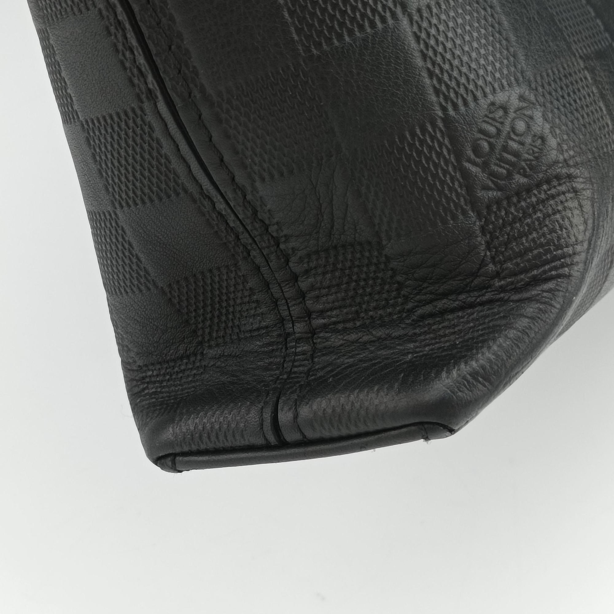Porte-Documents Jour NM Noir Damier Graphite N48260 CA0126ポルトドキュマンジュール PDJ NM ノワール ダミエ グラフィット N48260 CA0126