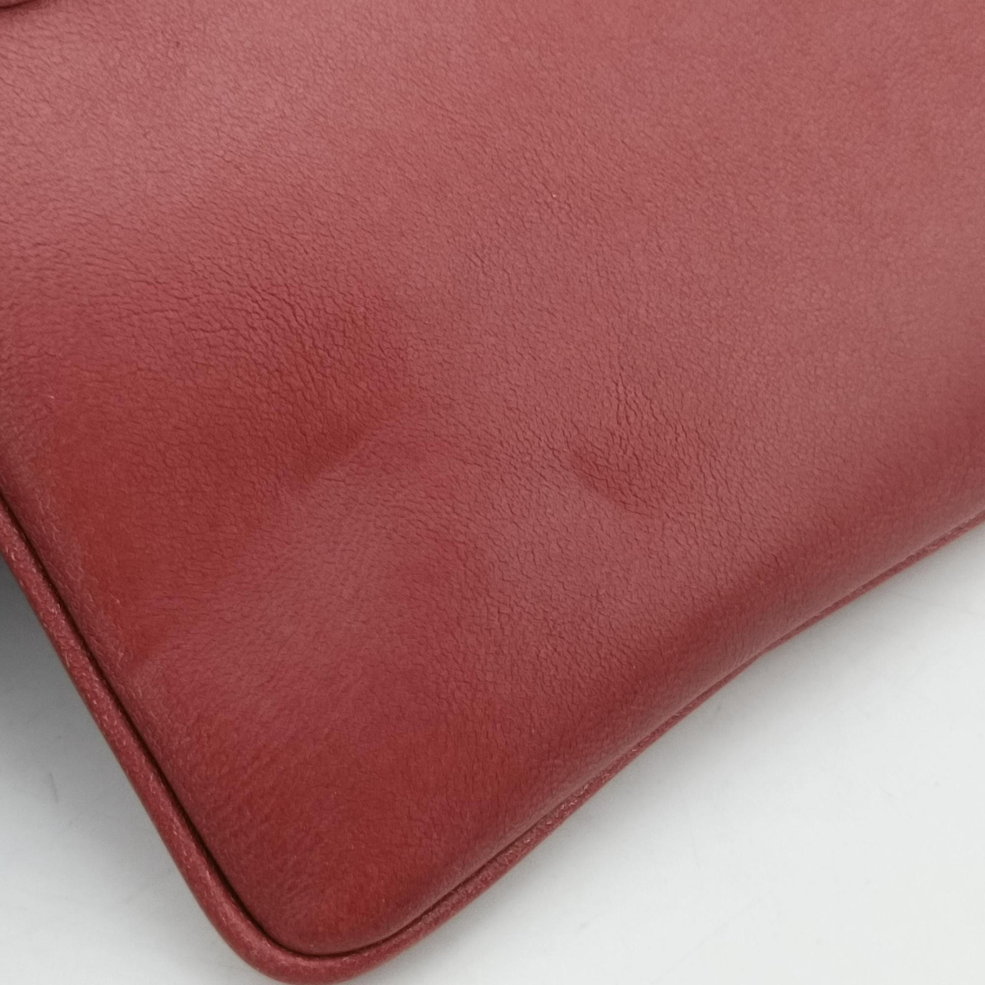 Diordouble Pink Leather 29-MA-0211ディオール ダブル ミディアム ピンク レザー 29-MA-0211