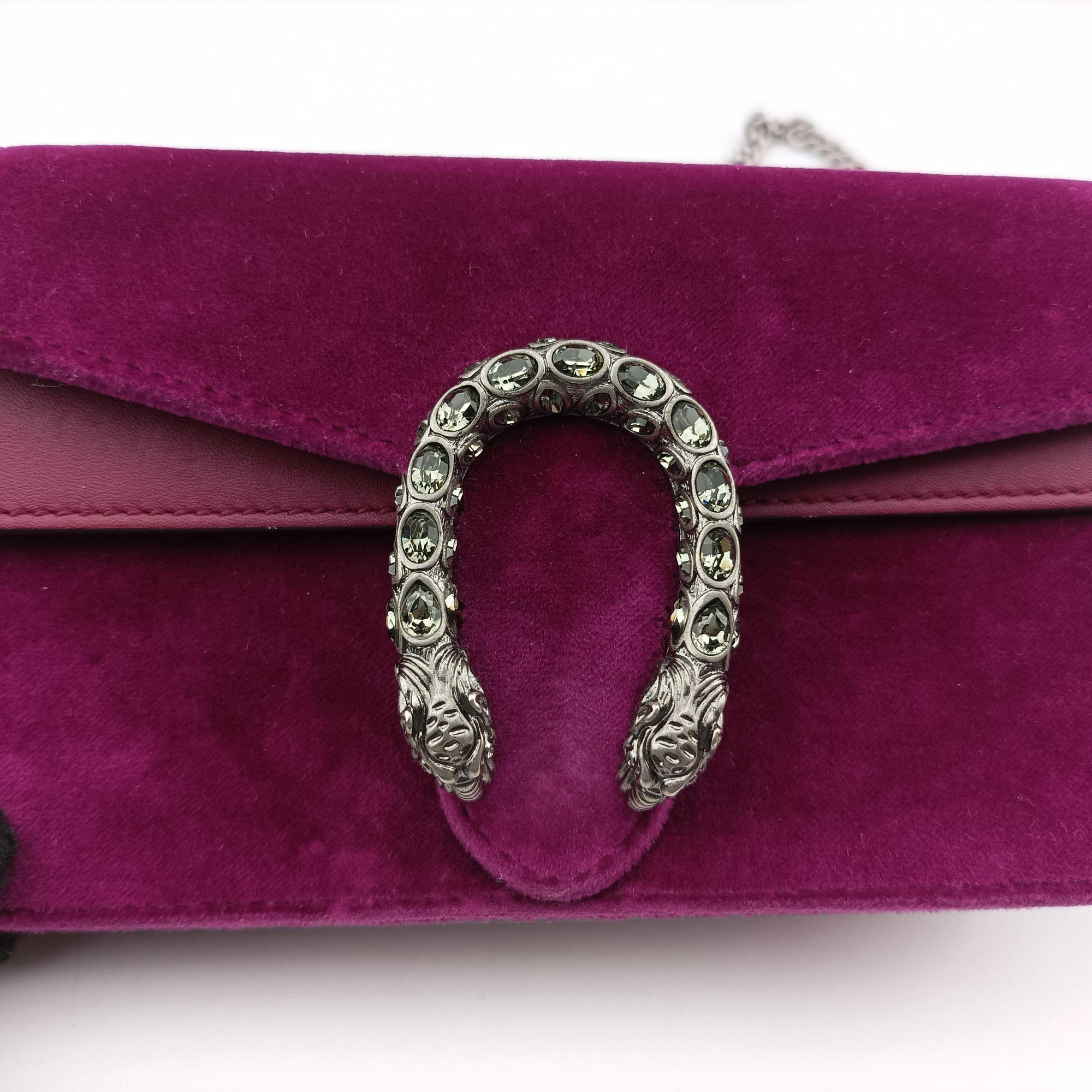 Dionysus Purple velour×Leather 476432 ディオニュソス パープル ベロア×レザー 476432