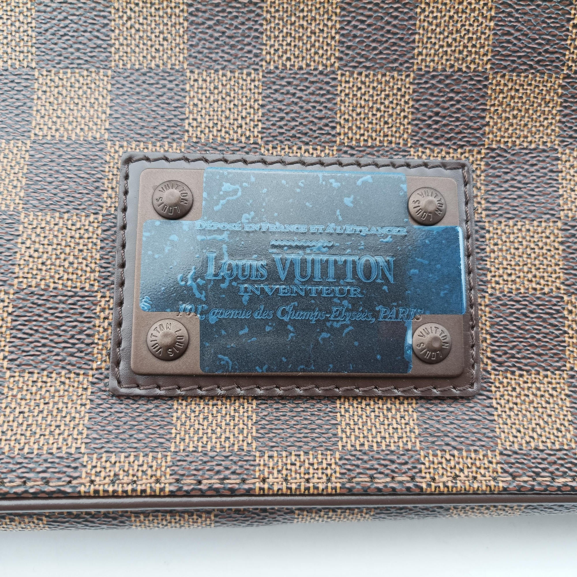 BROOKLYN GM EBENE Damier Canvas N51212 CA0122ブルックリンGM エベヌ ダミエキャンバス N51212 CA0122