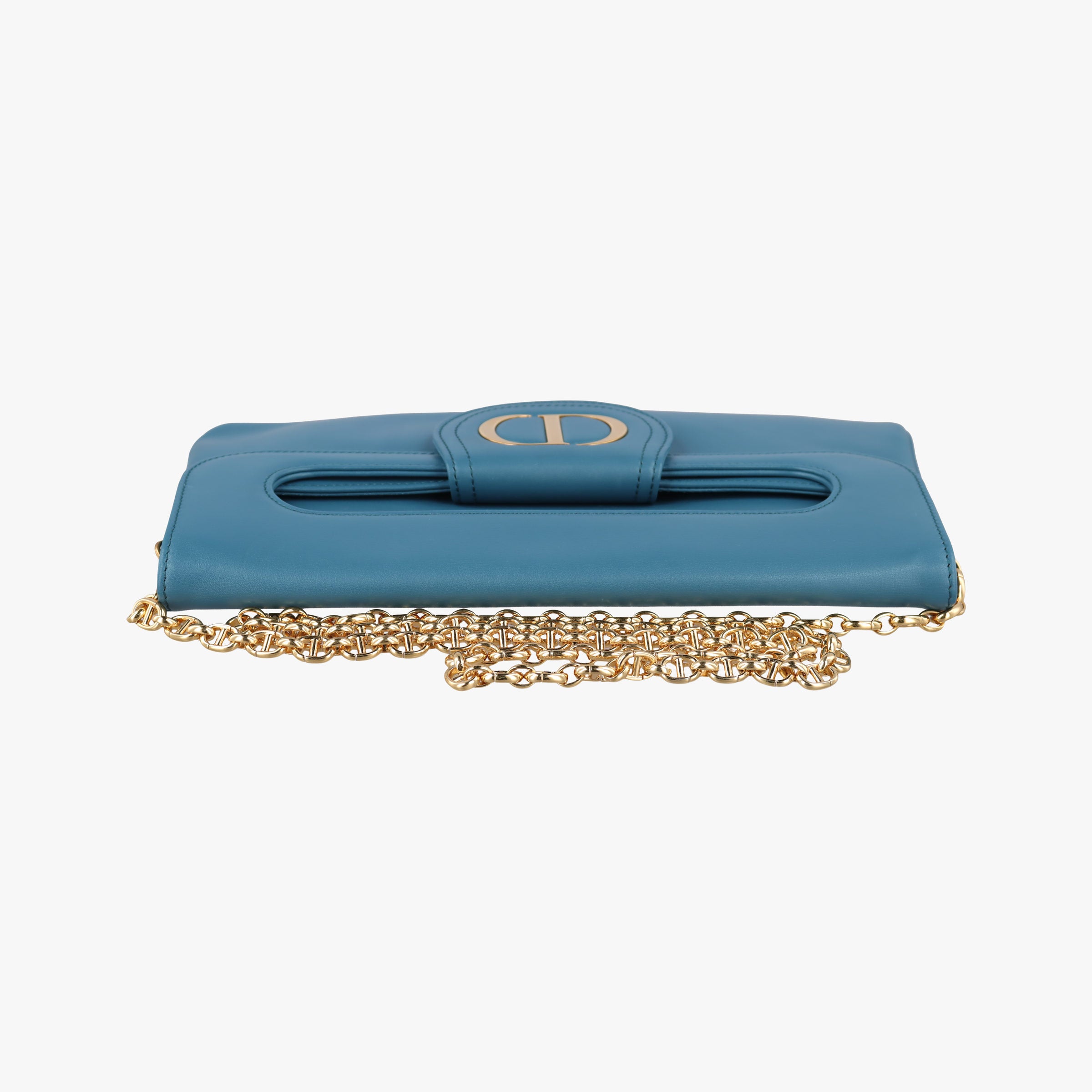Diordouble Blue Leather 29-MA-0211ディオール ダブル ミディアム ブルー レザー 29-MA-0211
