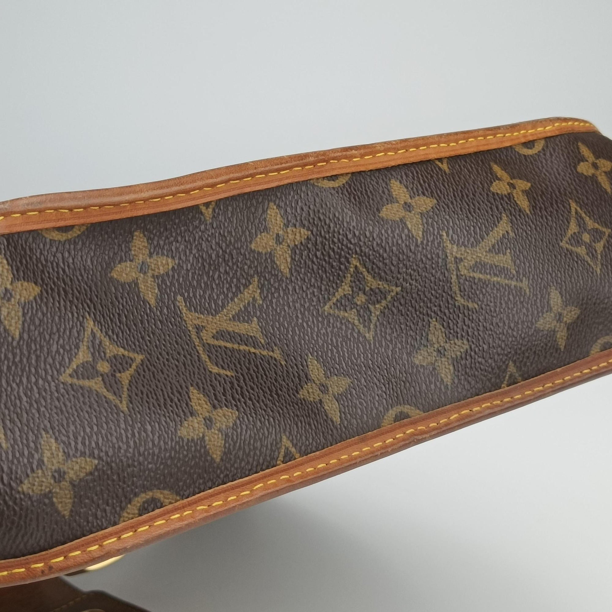 Musette brown×Green Monogram Perforated M95173 CA0036ミュゼット モノグラム/ブラウン×グリーン モノグラム ペルフォ M95173 CA0036